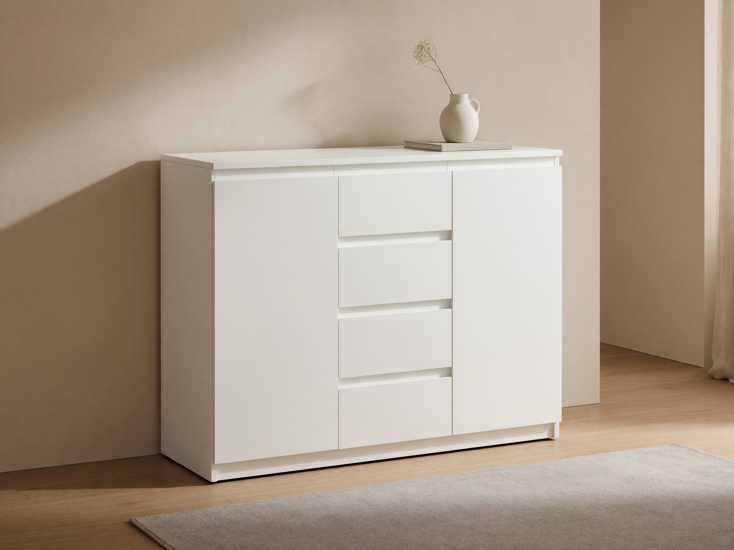 Ladekast Cirdelu 105 (Wit)