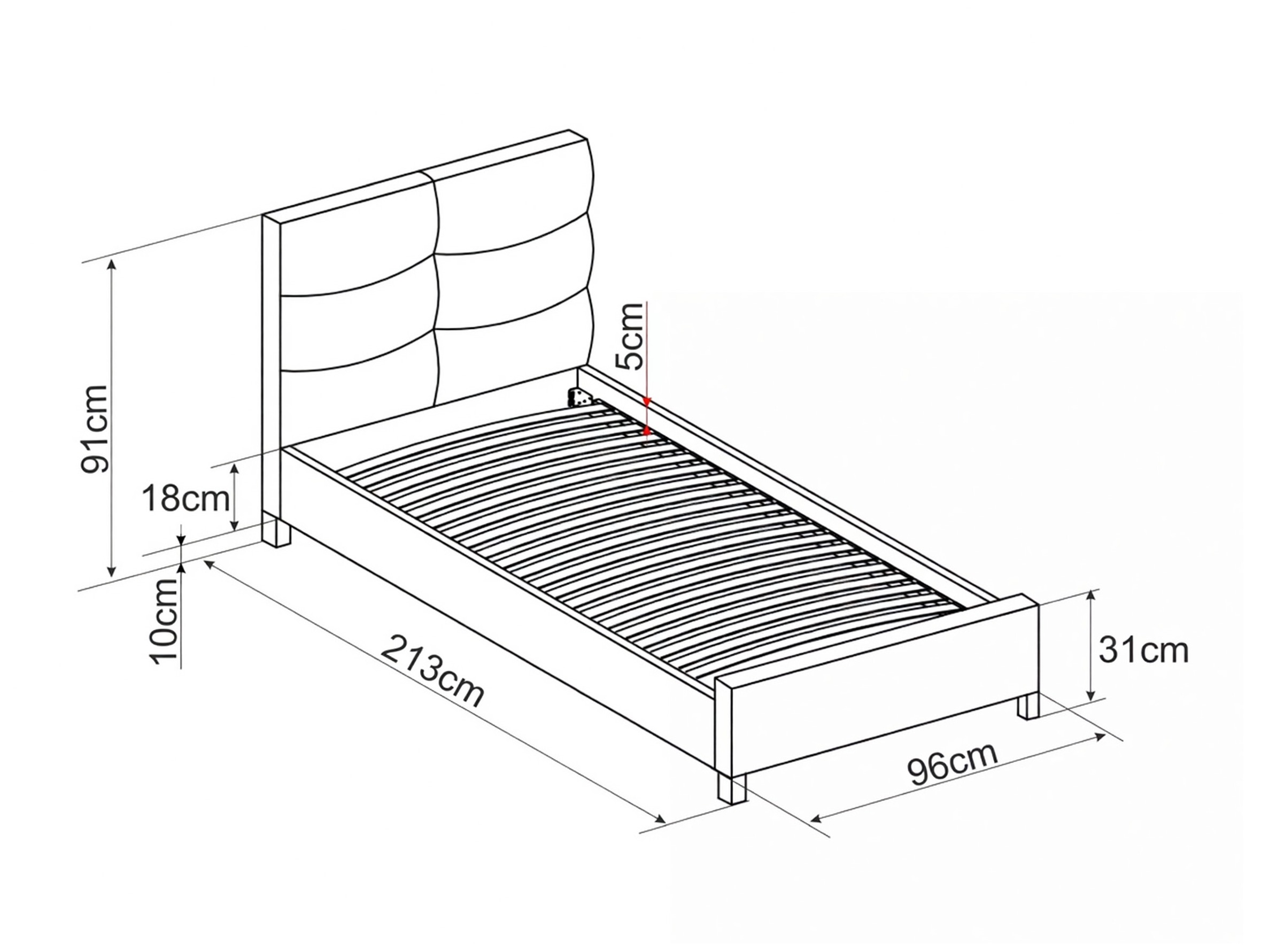 Bed Detroit 199