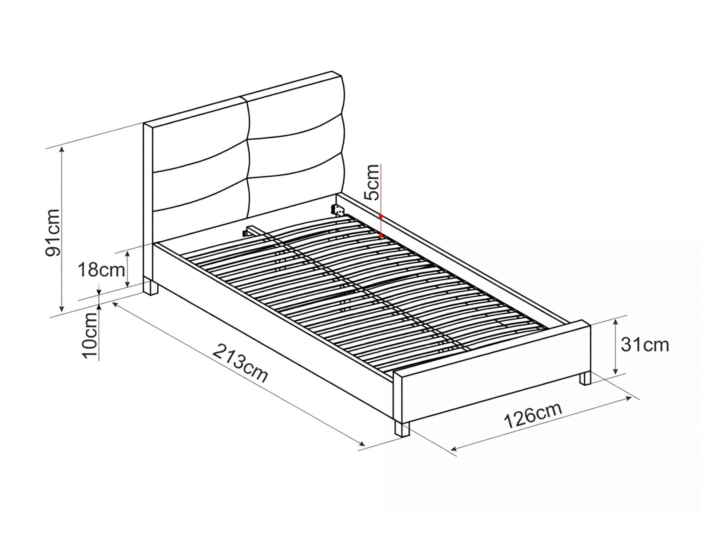 Bed Detroit 199