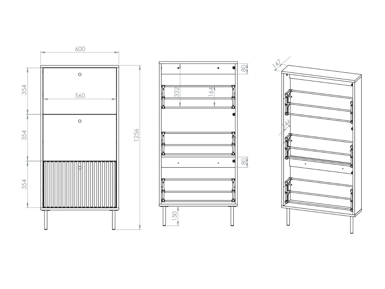 Gangmeubelset Marmeli 133