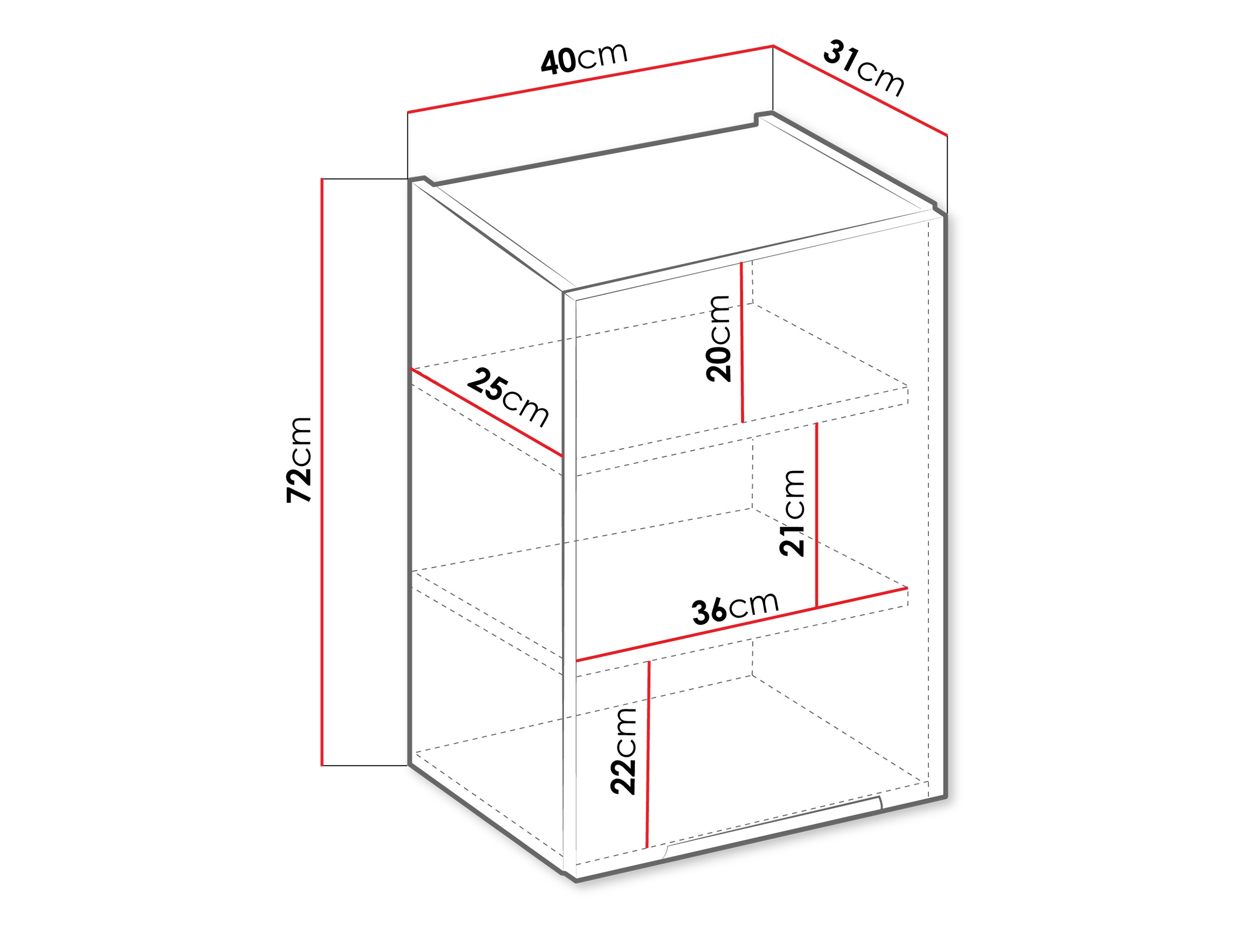 Modulaire wandkast Sole 117