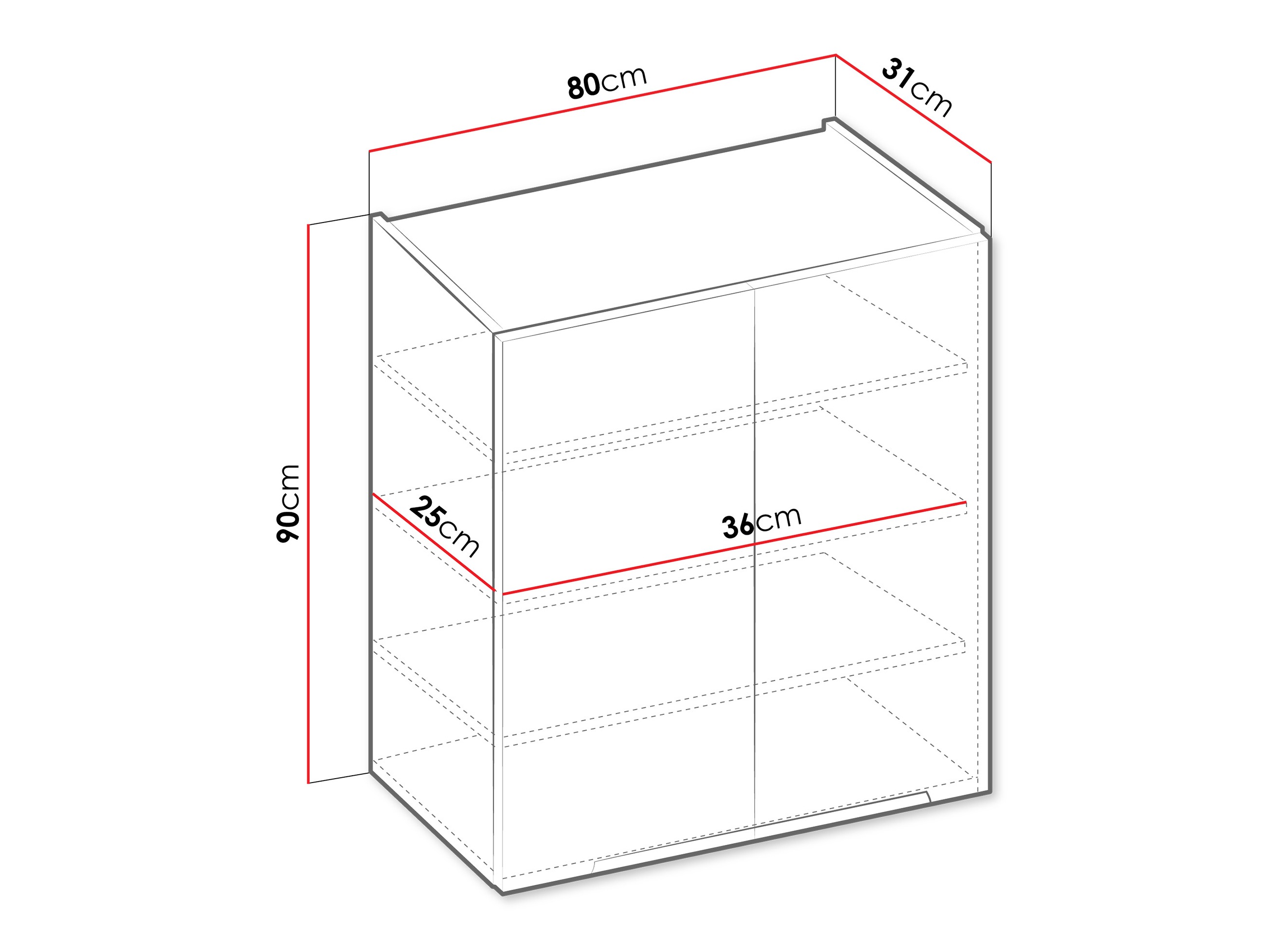 Modulaire wandkast Sole 149