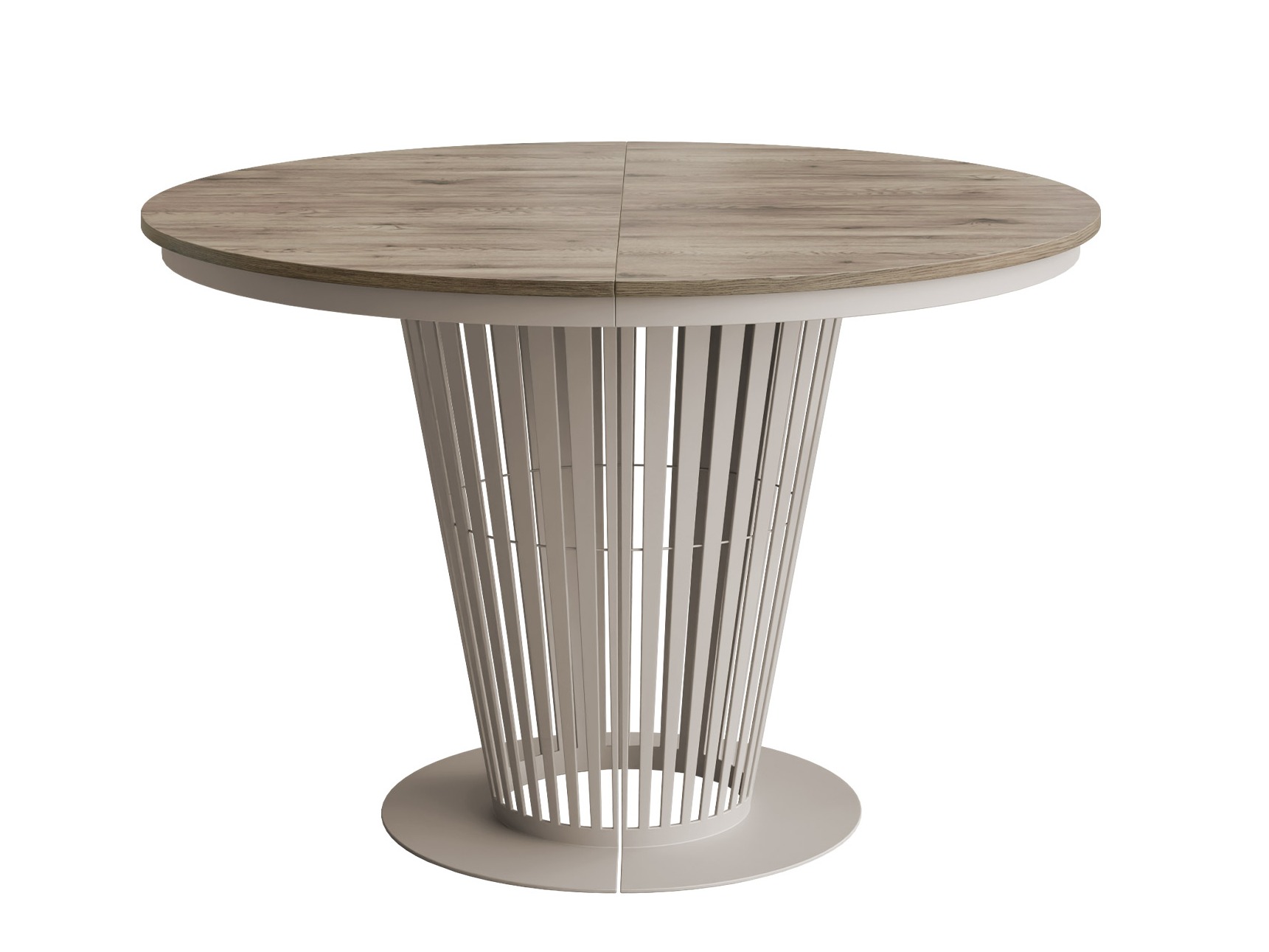 Tafel Oswego 181 (Kasjmier + Donkere eik)