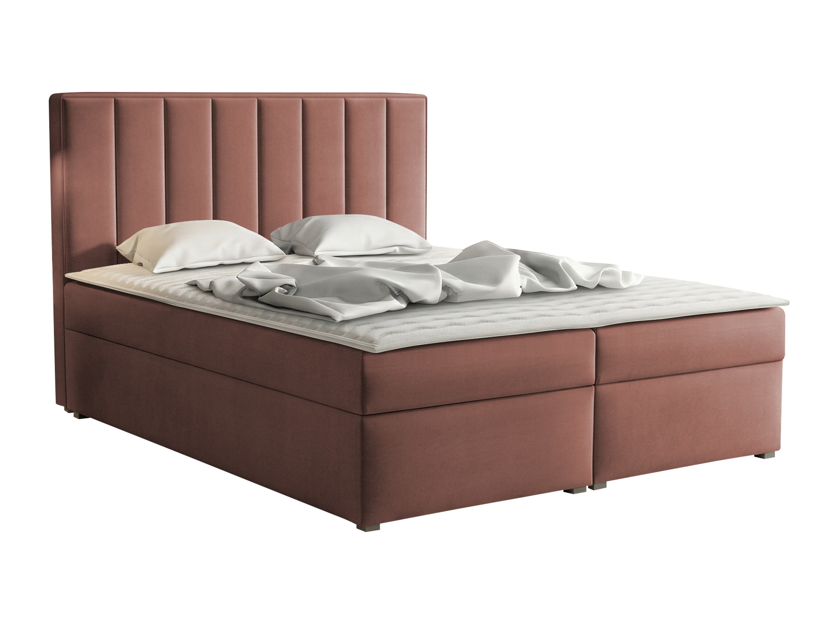 Boxspring Pomona 116 (Magic fluweel 2258)