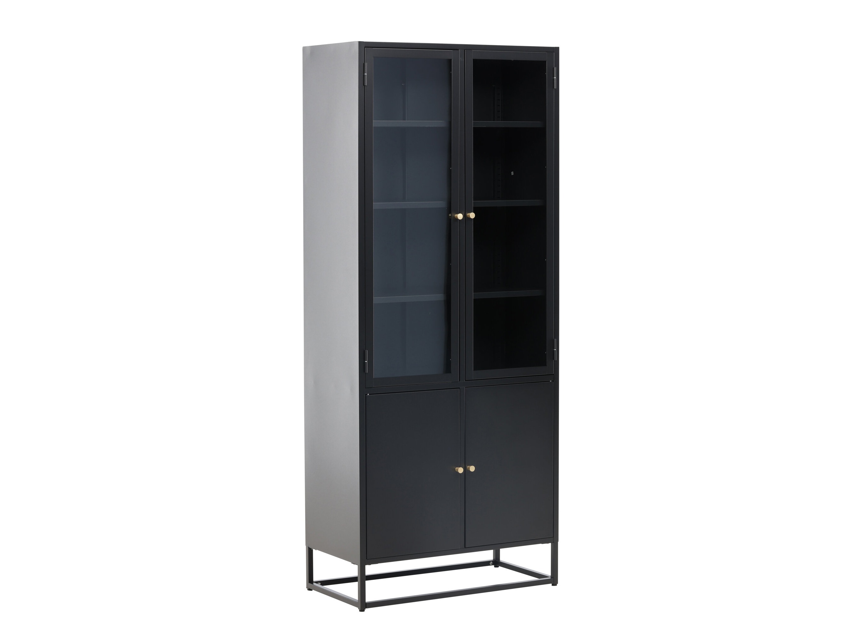 Boekenkast Evasevu 102 (Zwart)
