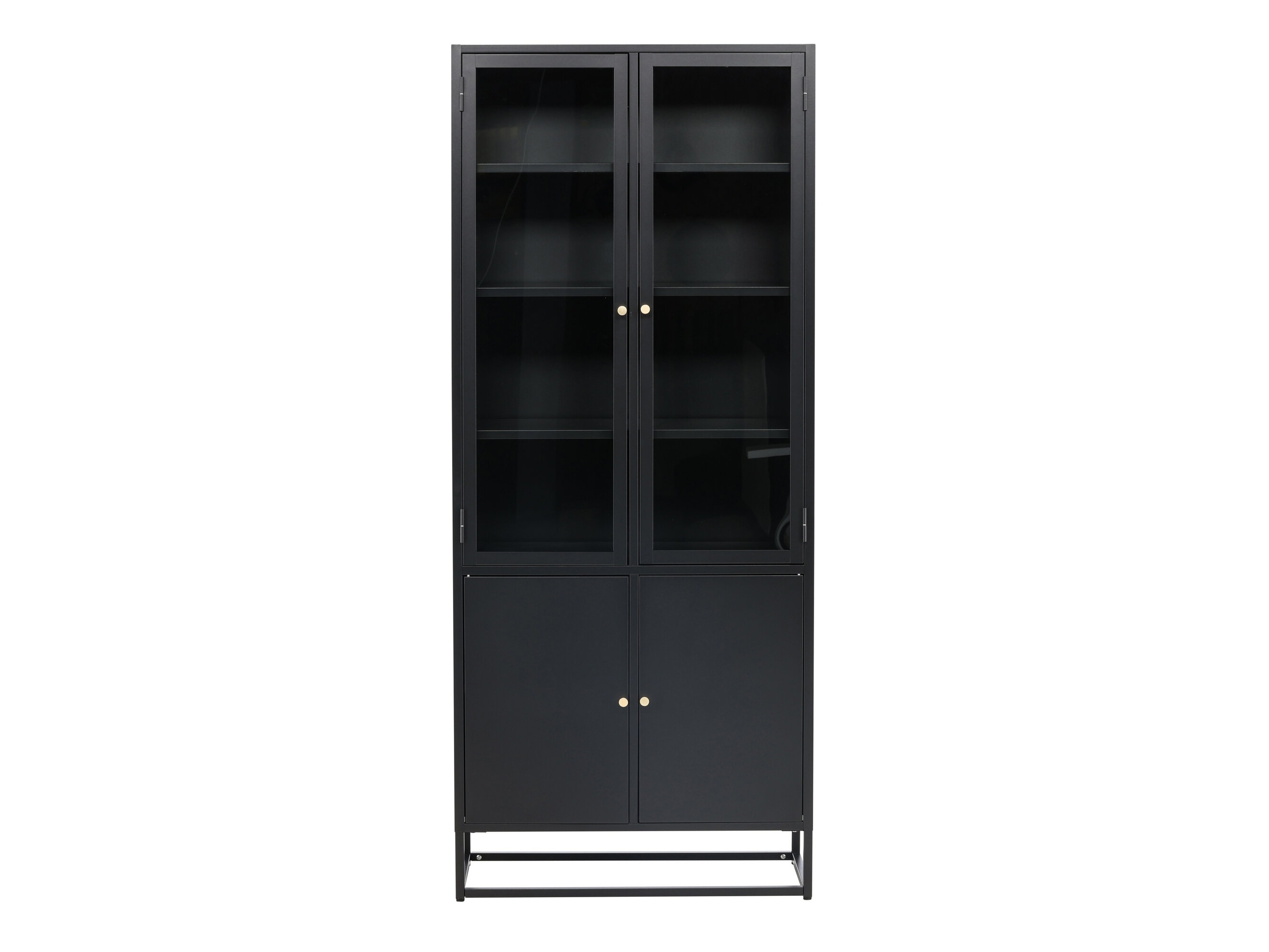 Boekenkast Evasevu 102 (Zwart)