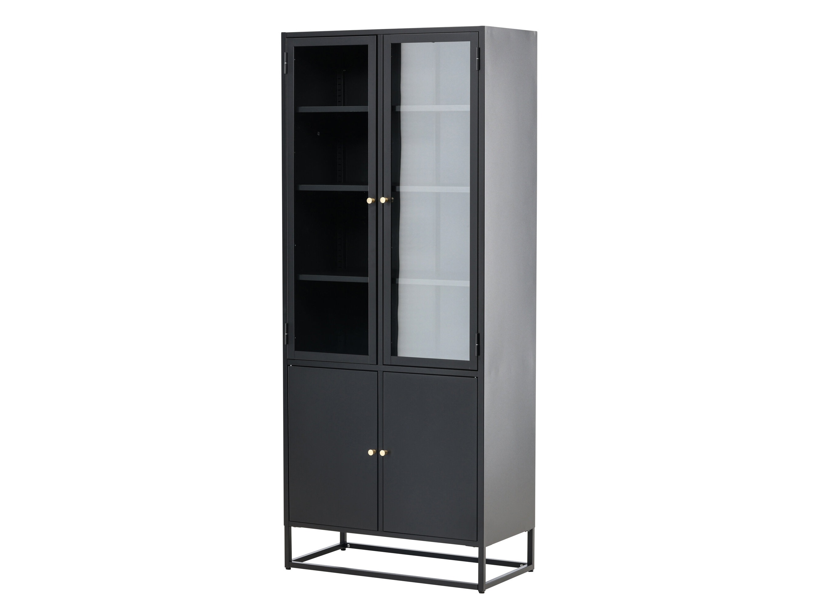 Boekenkast Evasevu 102 (Zwart)