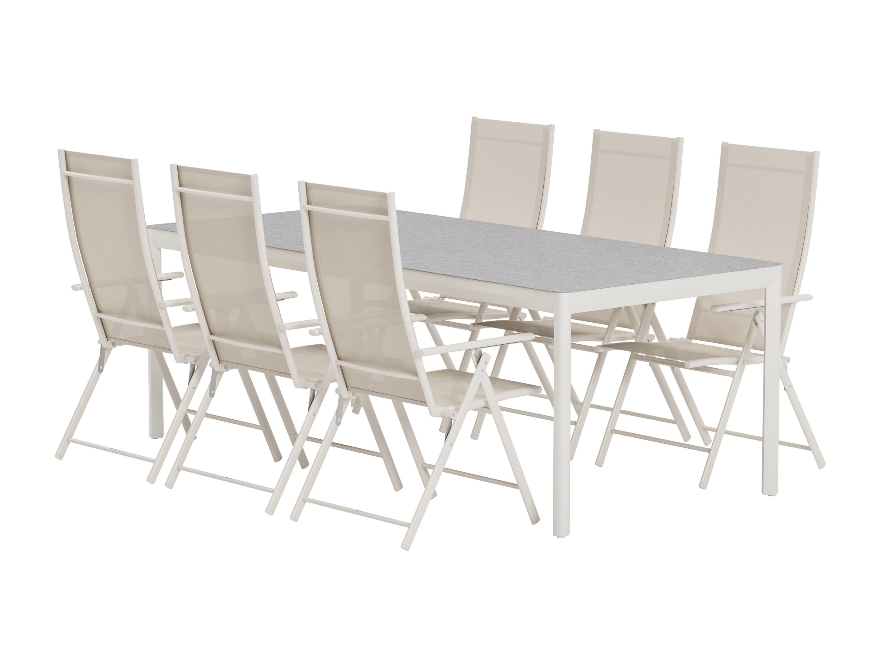 Tafel en stoelen set Dallas 5245