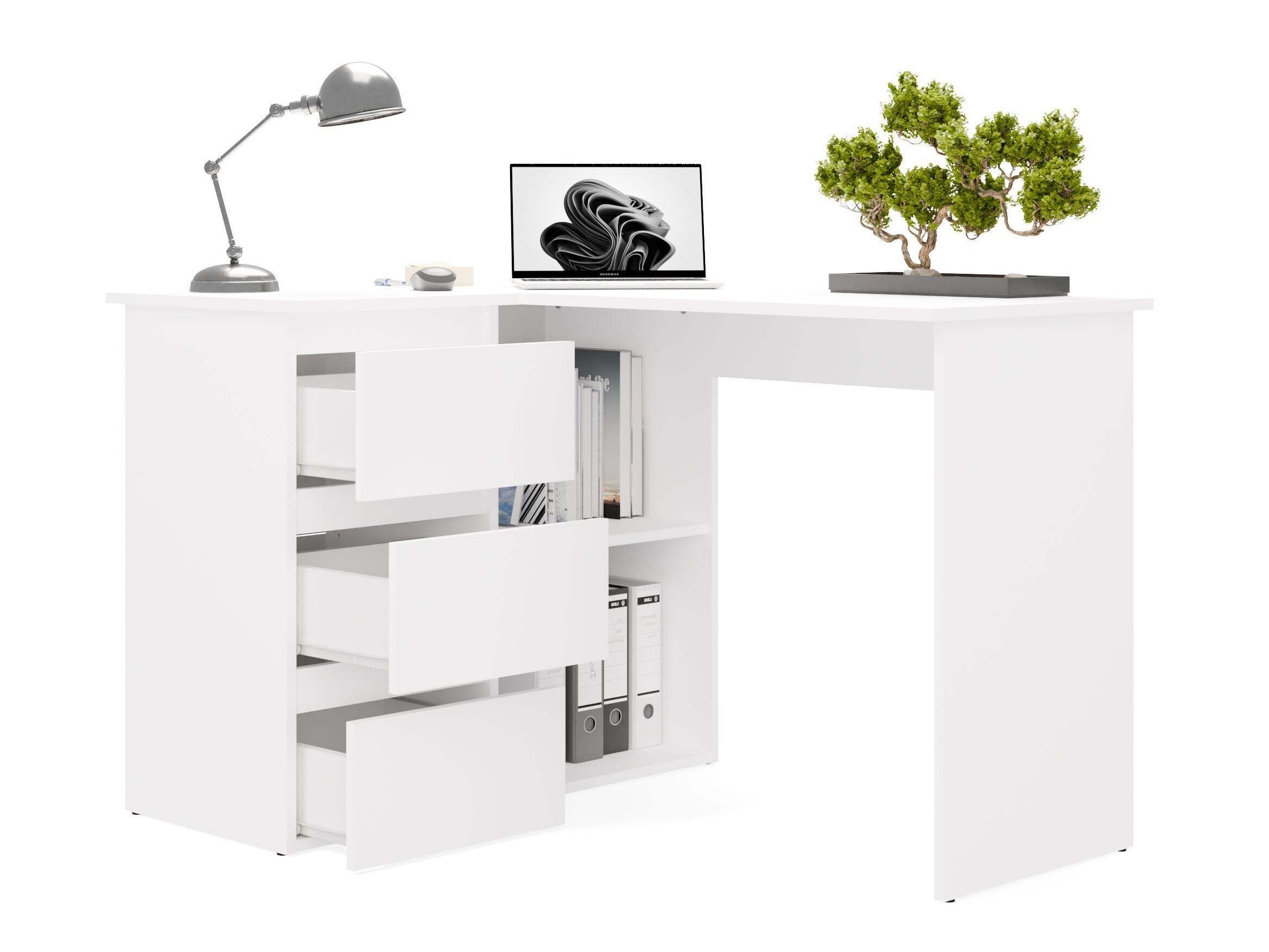 Hoekbureau Mandeville 365 (Wit)