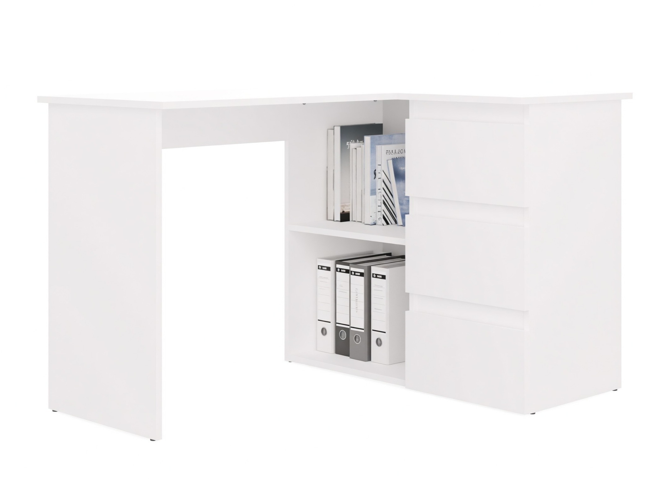 Hoekbureau Mandeville 365 (Wit)