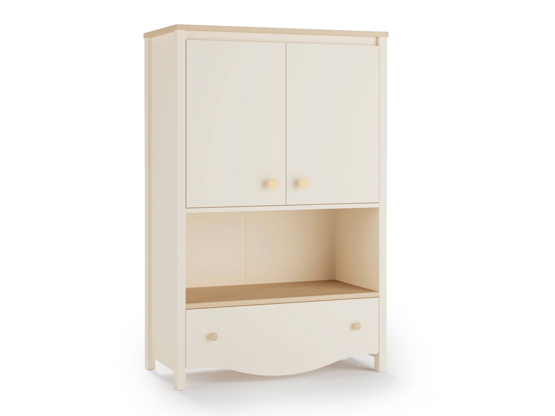 Boekenkast Velferi 121 (Beige + Eiken)