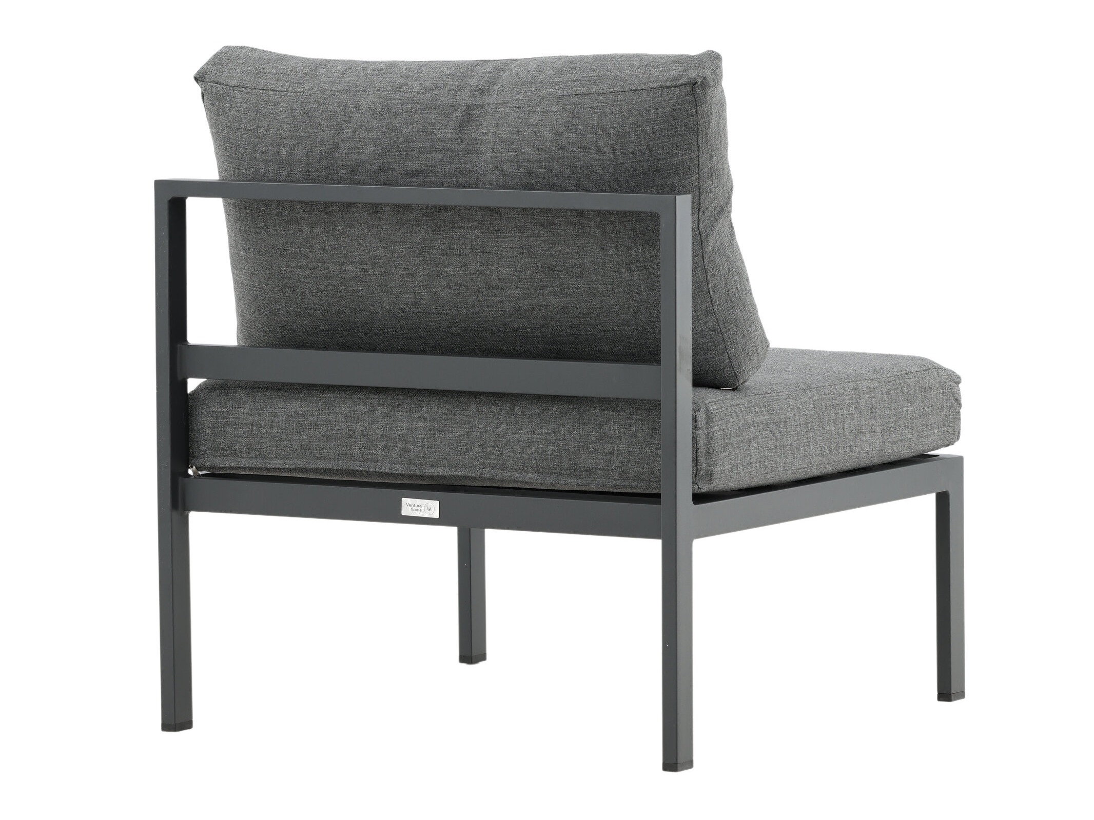 Fauteuil voor buiten Camorlo 100 (Grijs + Zwart)