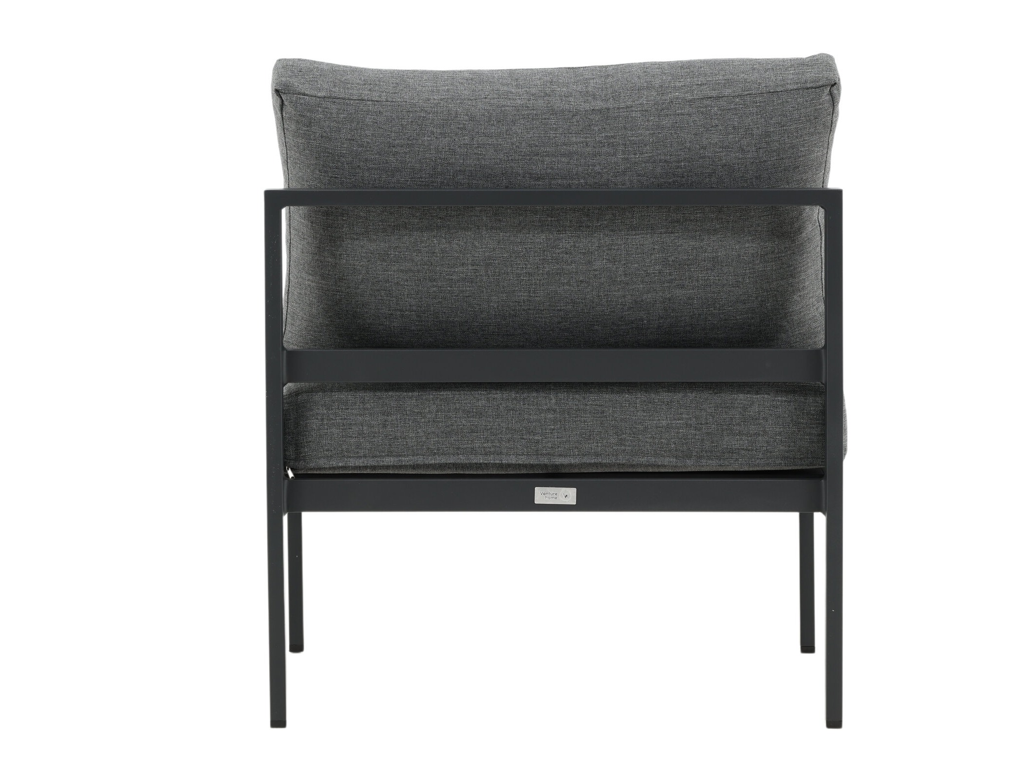 Fauteuil voor buiten Camorlo 100 (Grijs + Zwart)