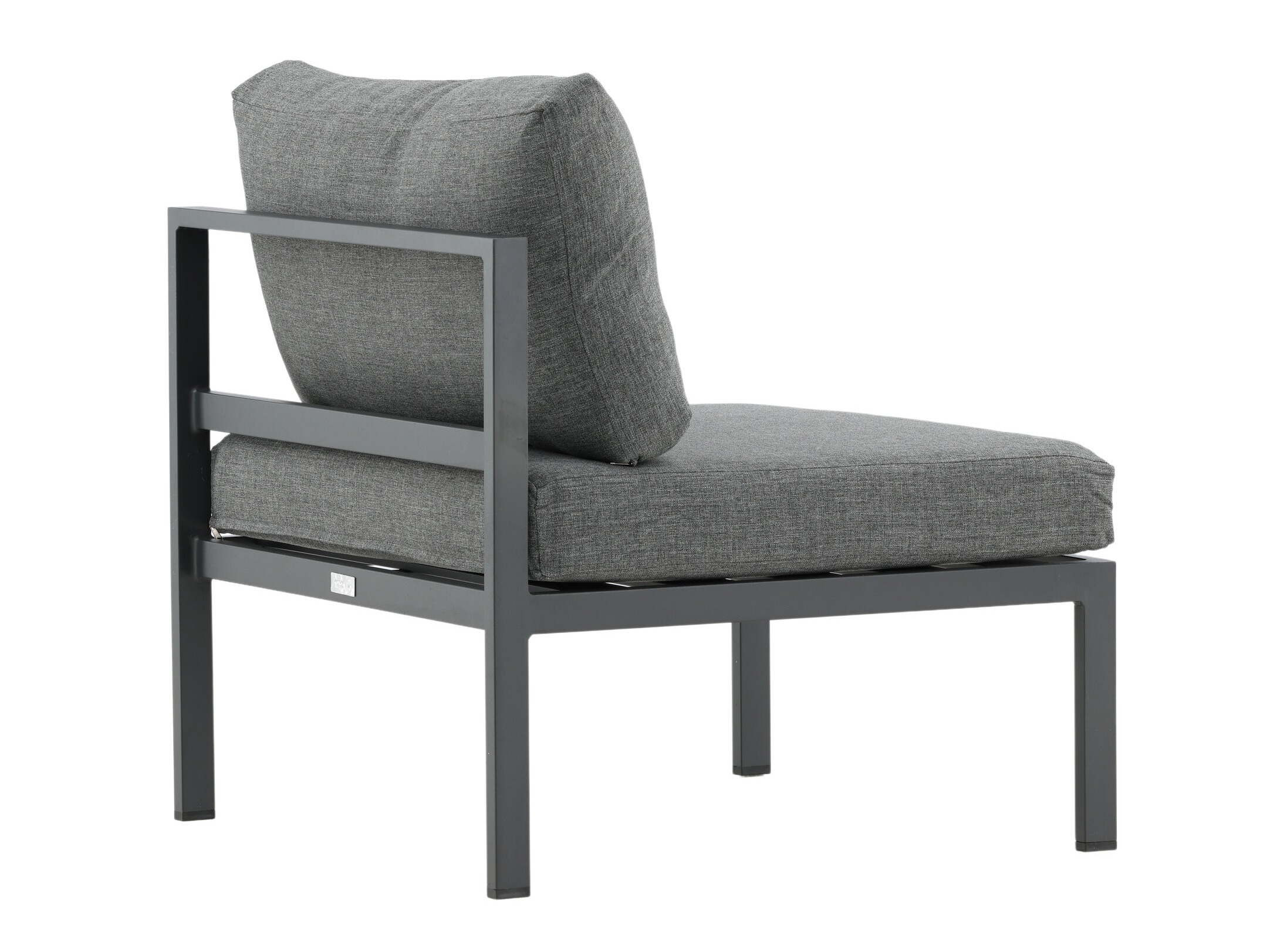 Fauteuil voor buiten Camorlo 100 (Grijs + Zwart)