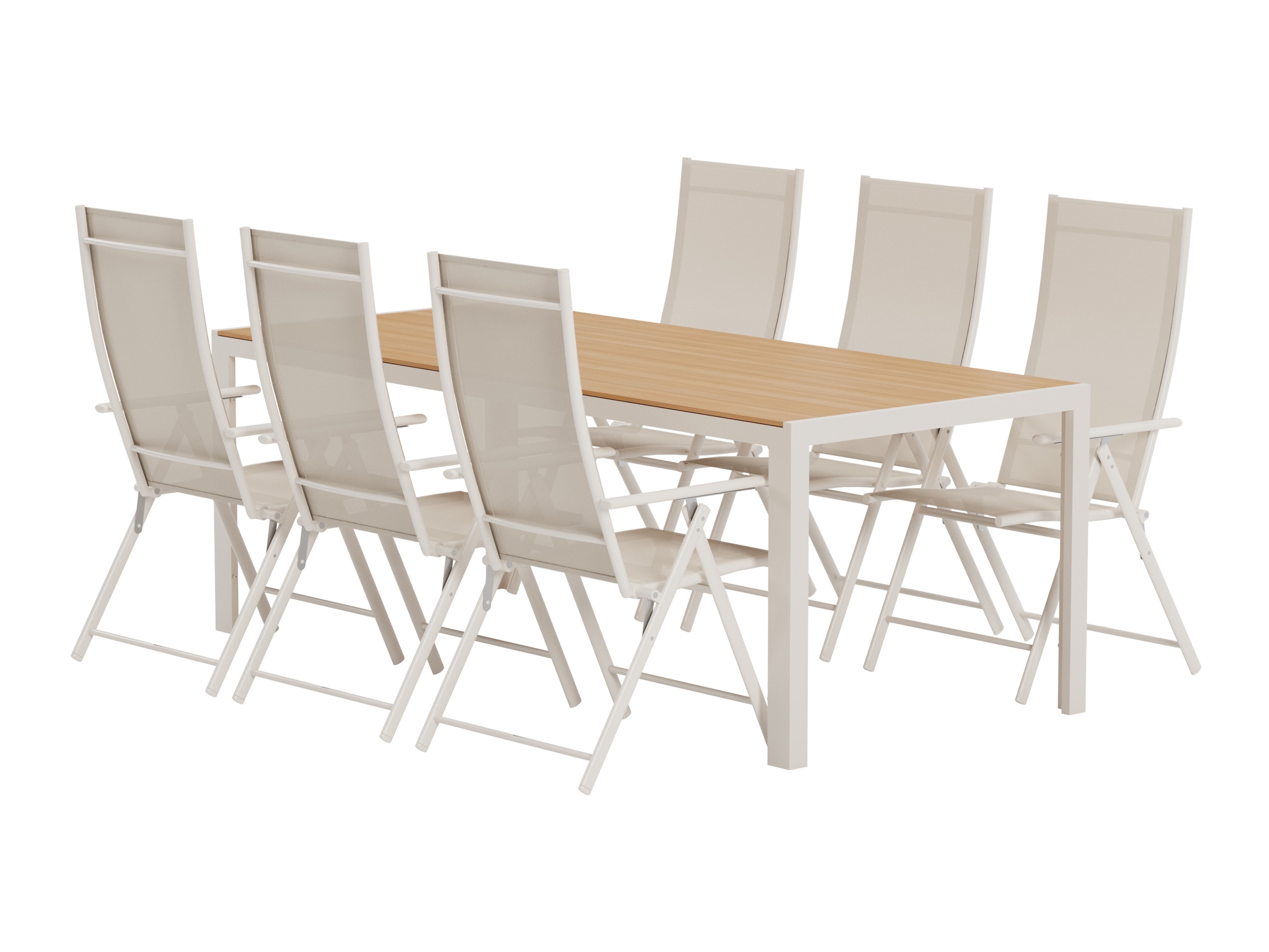 Tafel en stoelen set Dallas 5265