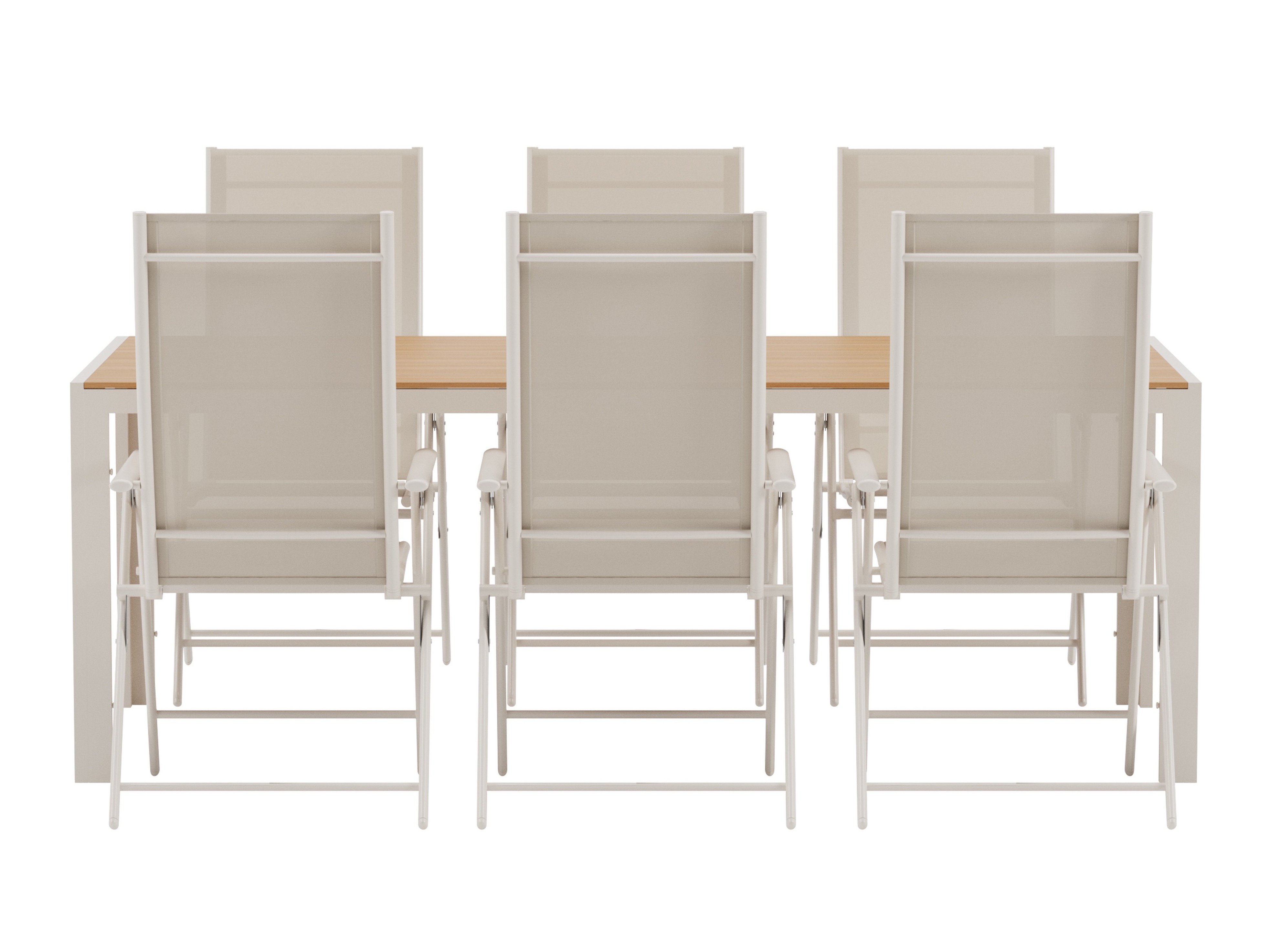 Tafel en stoelen set Dallas 5265