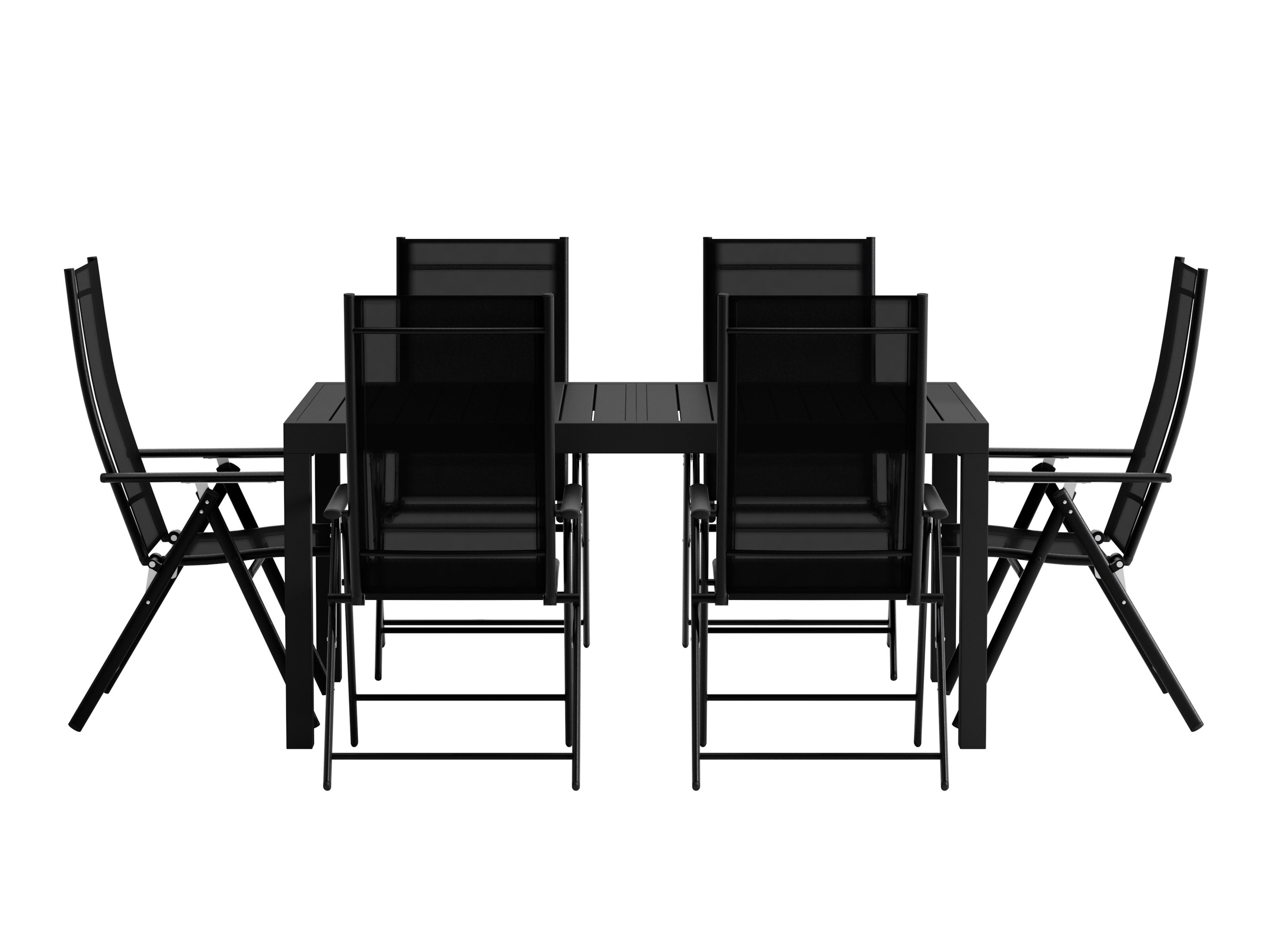Tafel en stoelen set Dallas 5267