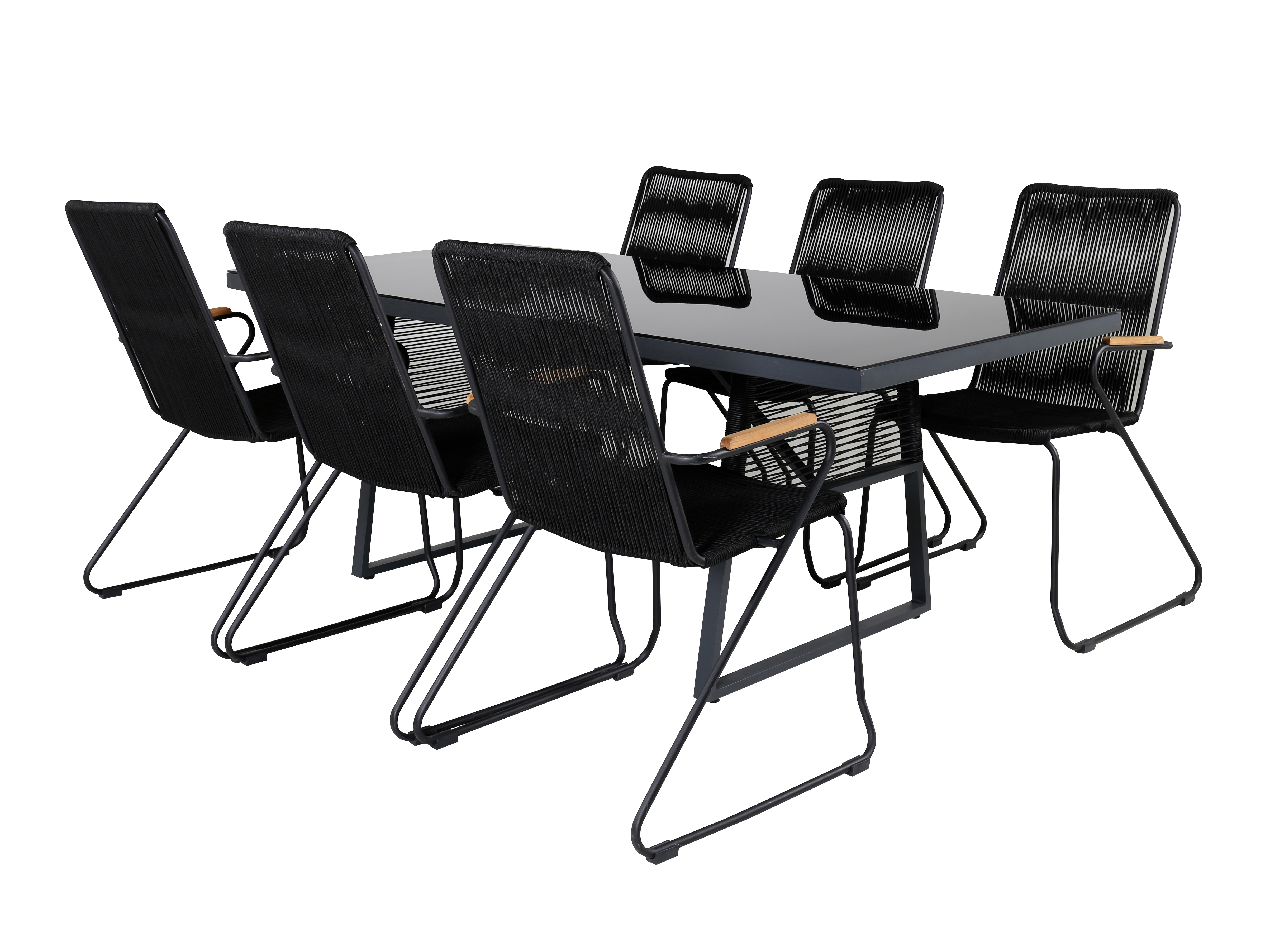 Tafel en stoelen set Dallas 5271