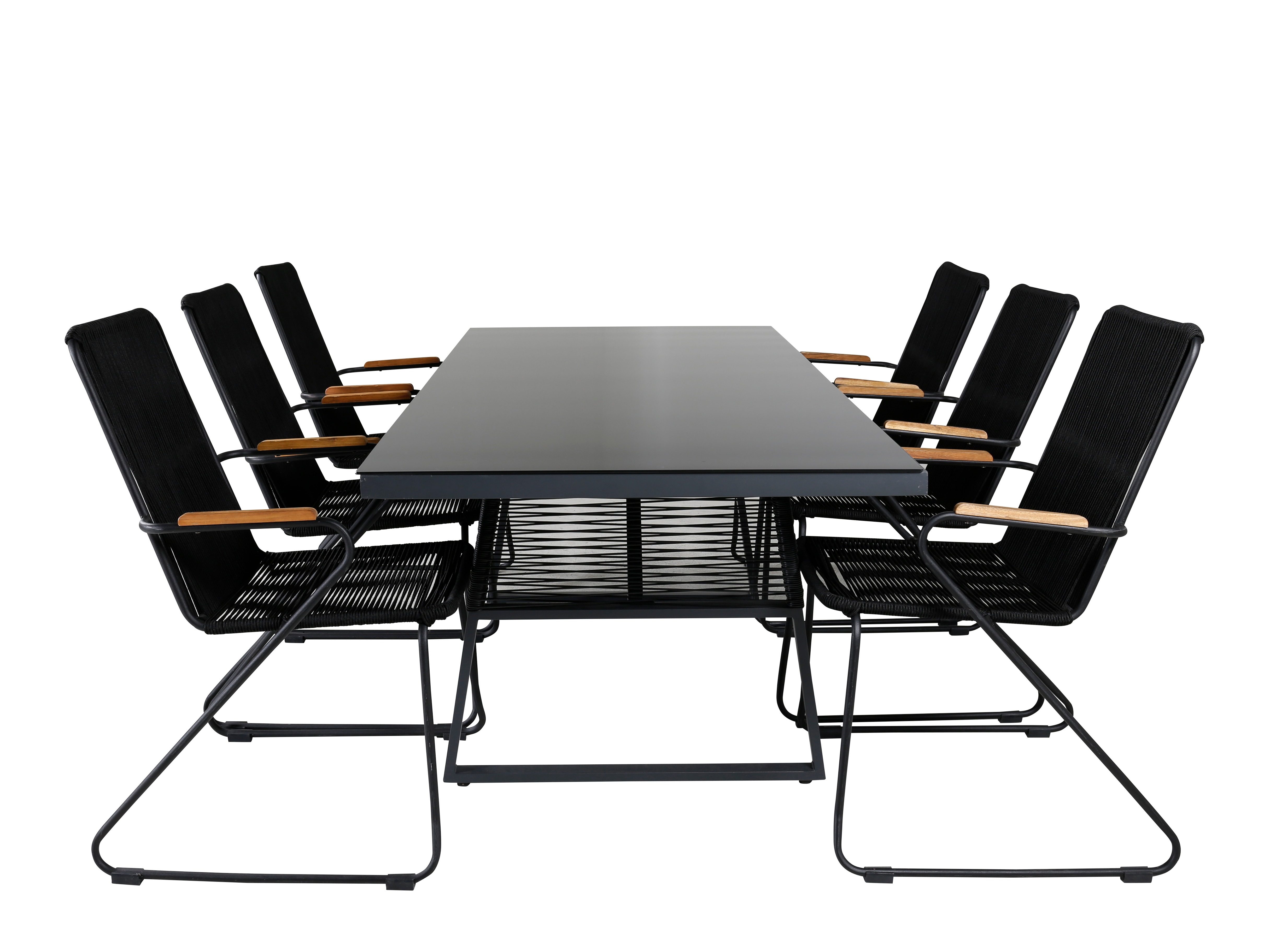 Tafel en stoelen set Dallas 5271