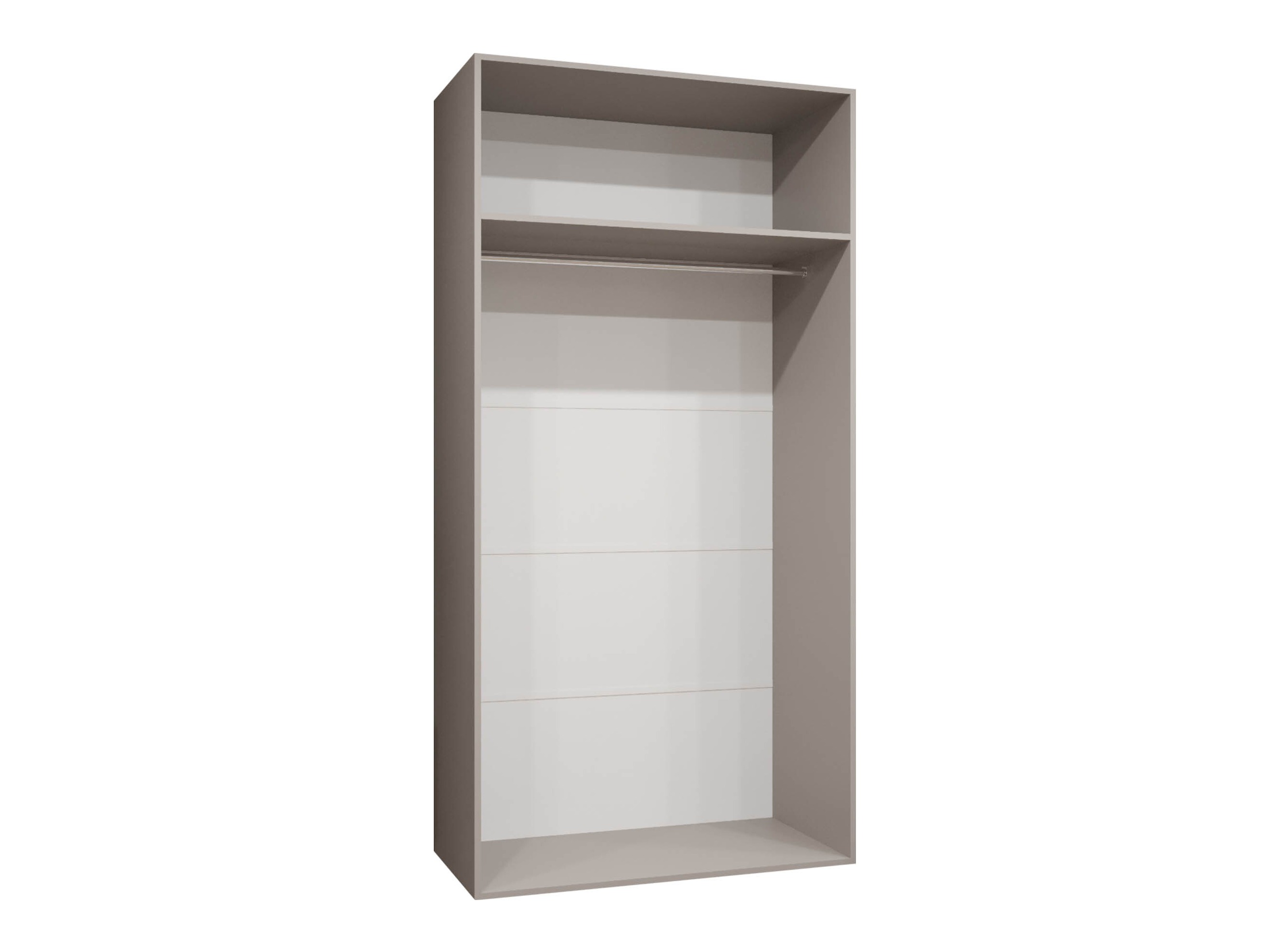 Kledingkast Hartford 600 (Zwart)