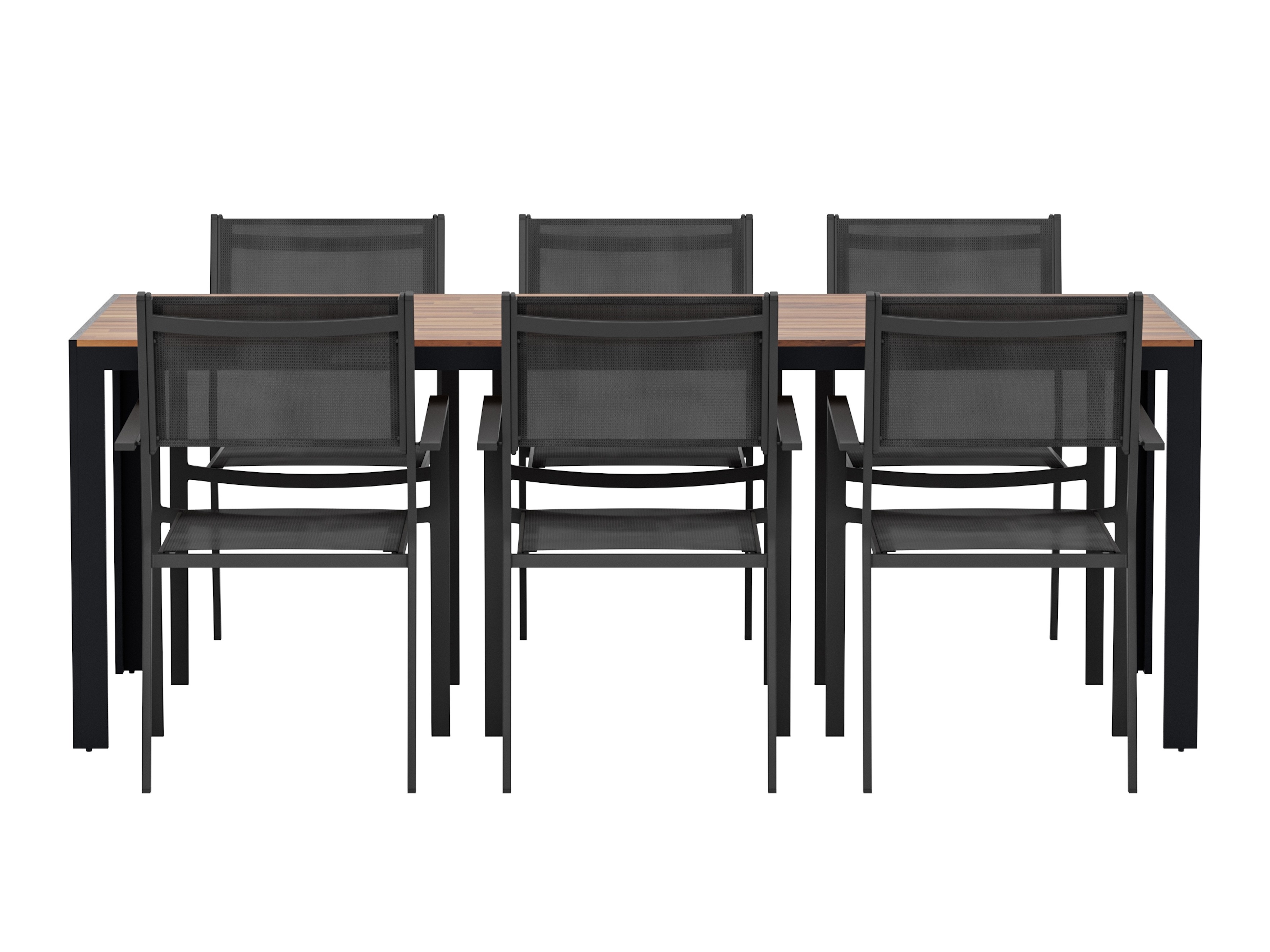 Tafel en stoelen set Dallas 5274