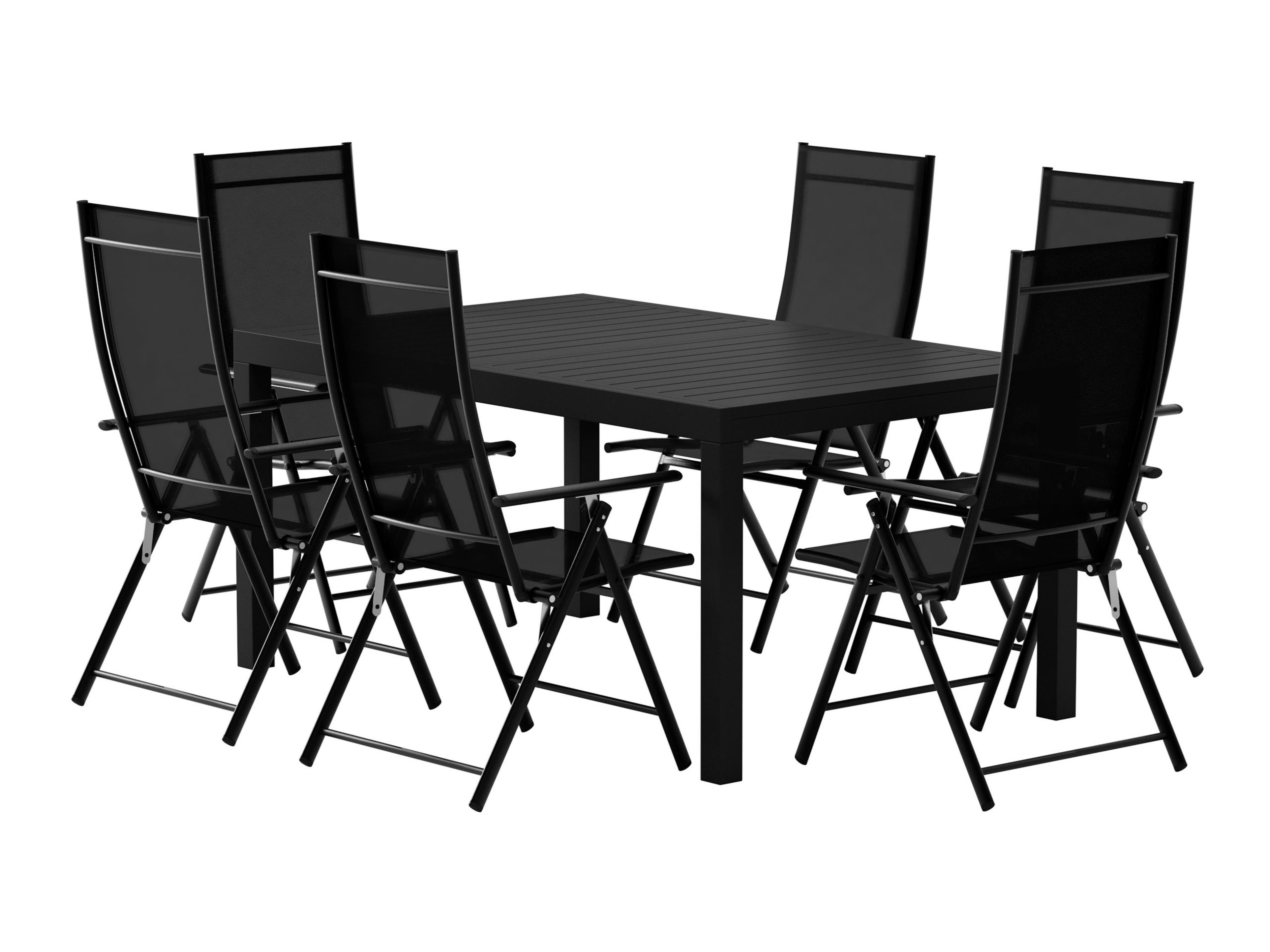 Tafel en stoelen set Dallas 5267