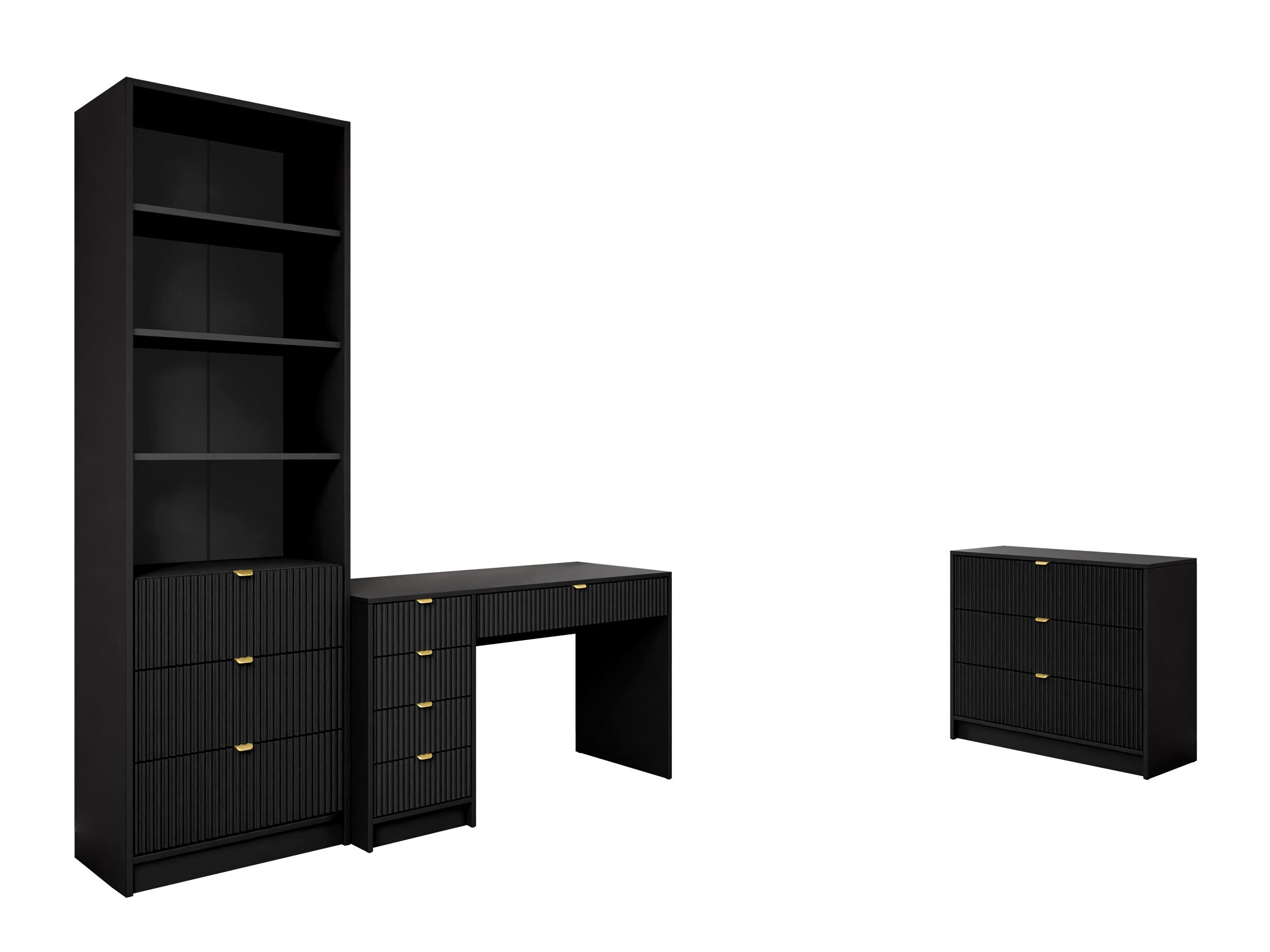 Thuiskantoorset Comfivo Papilio V (Zwart)
