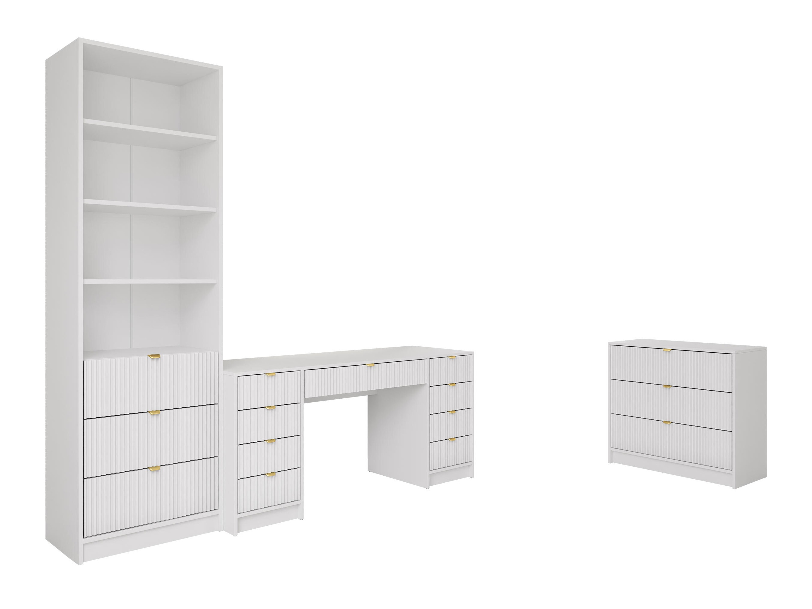 Thuiskantoorset Comfivo Papilio VI (Wit)