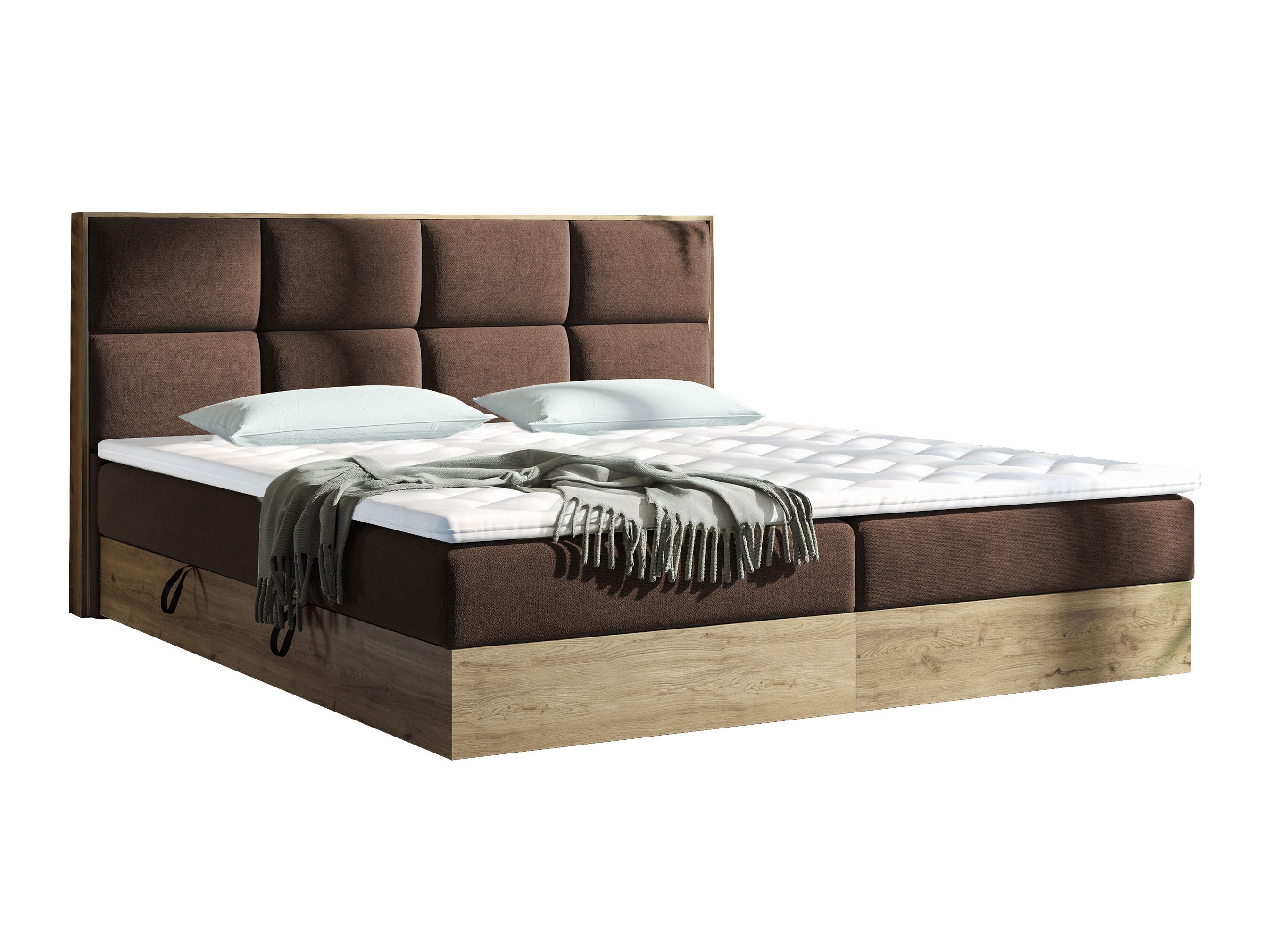 Boxspring ComfiDream Miraena (Gouden eik + Soro 28)