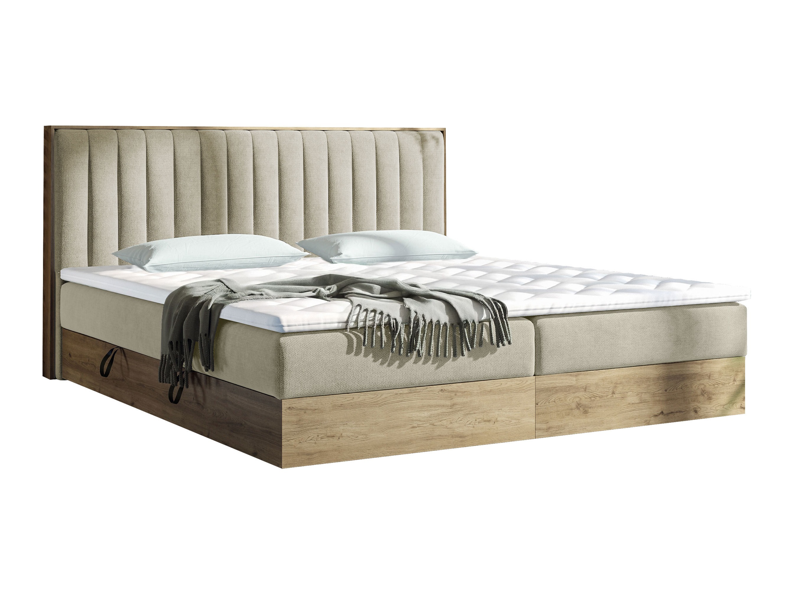 Boxspring ComfiDream Odelra (Gouden eik + Soro 21)