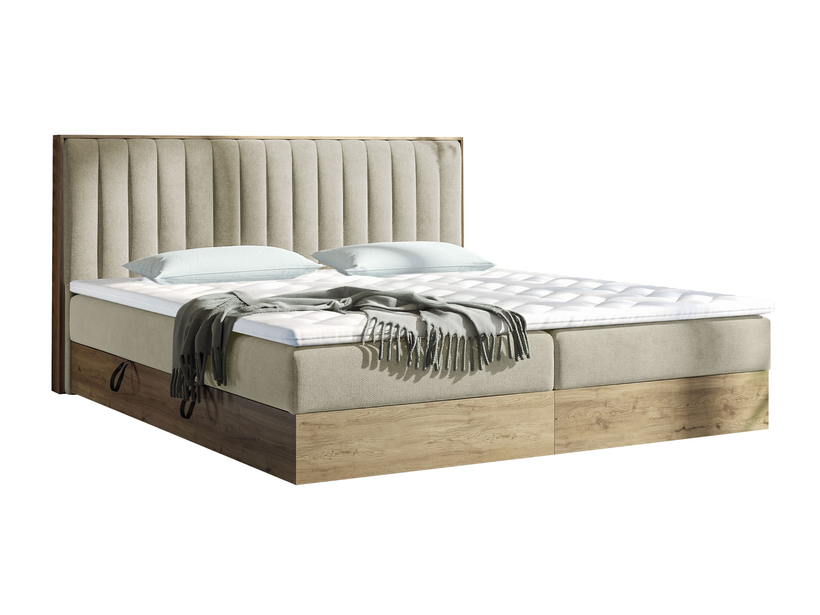 Boxspring ComfiDream Odelra (Gouden eik + Soro 21)