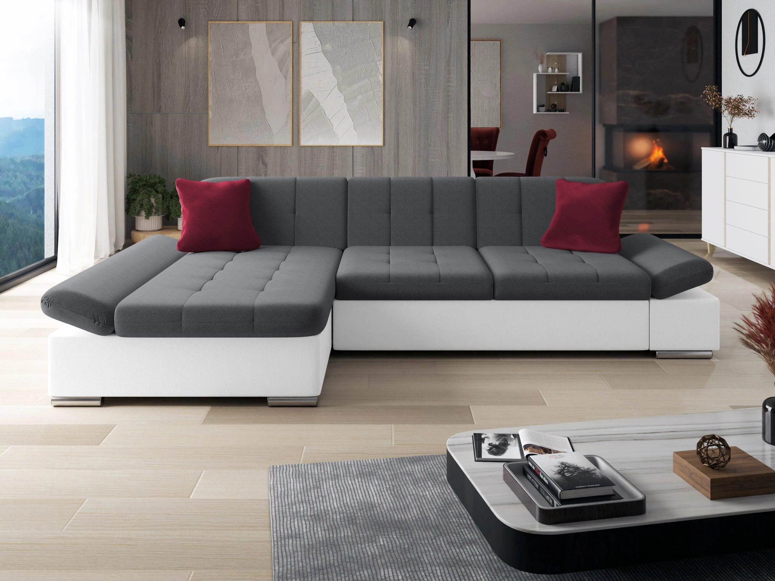 Hoekbank Comfivo Serenitas (Soft 017 + Kronos 22 + Kronos 02)
