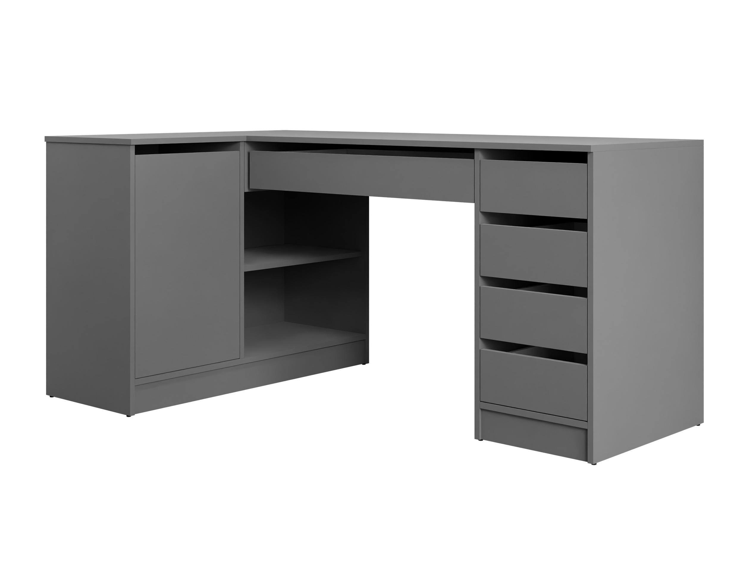 Hoekbureau Comfivo Terros III (Antraciet)