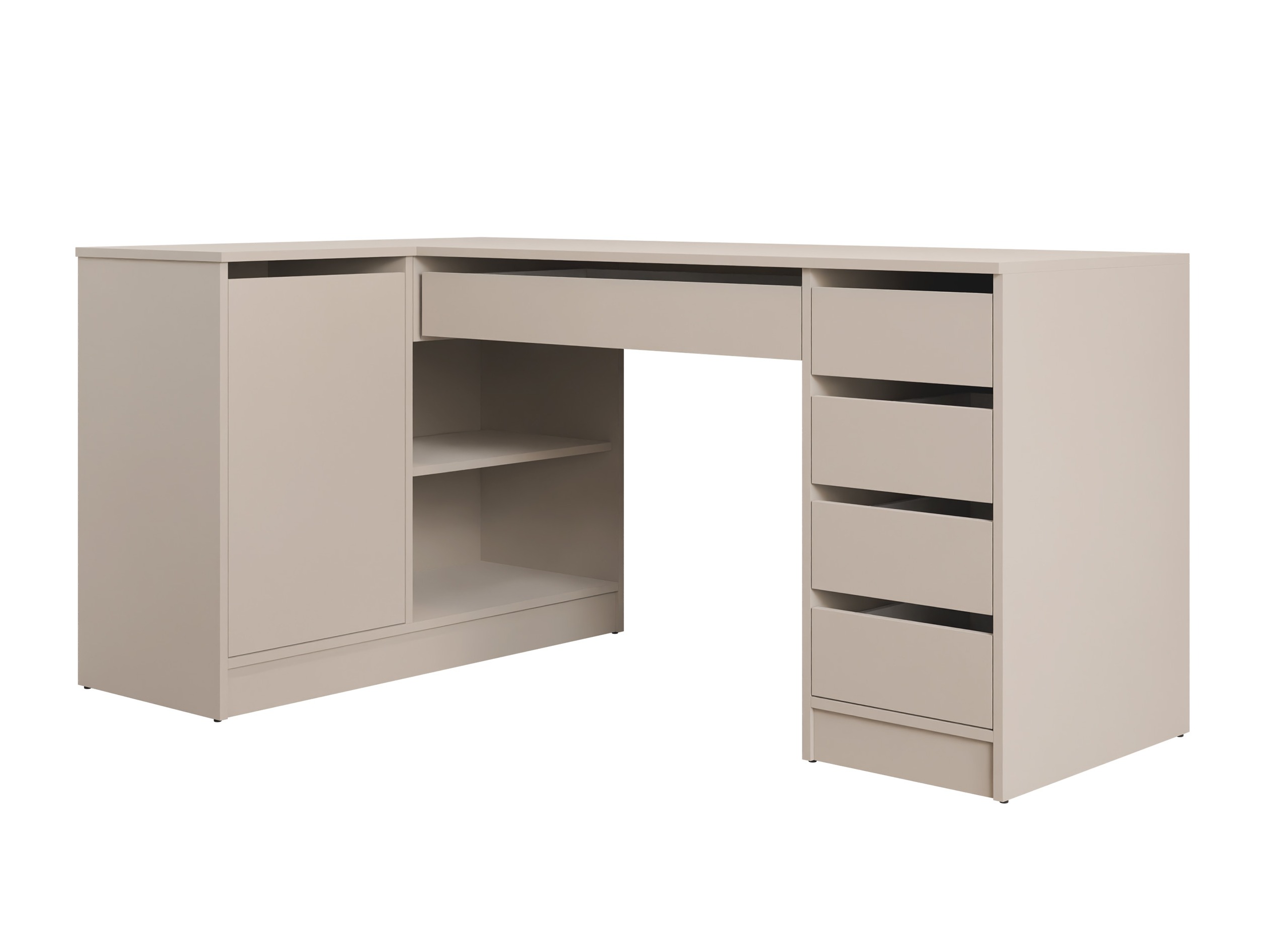 Hoekbureau Comfivo Terros III (Beige)