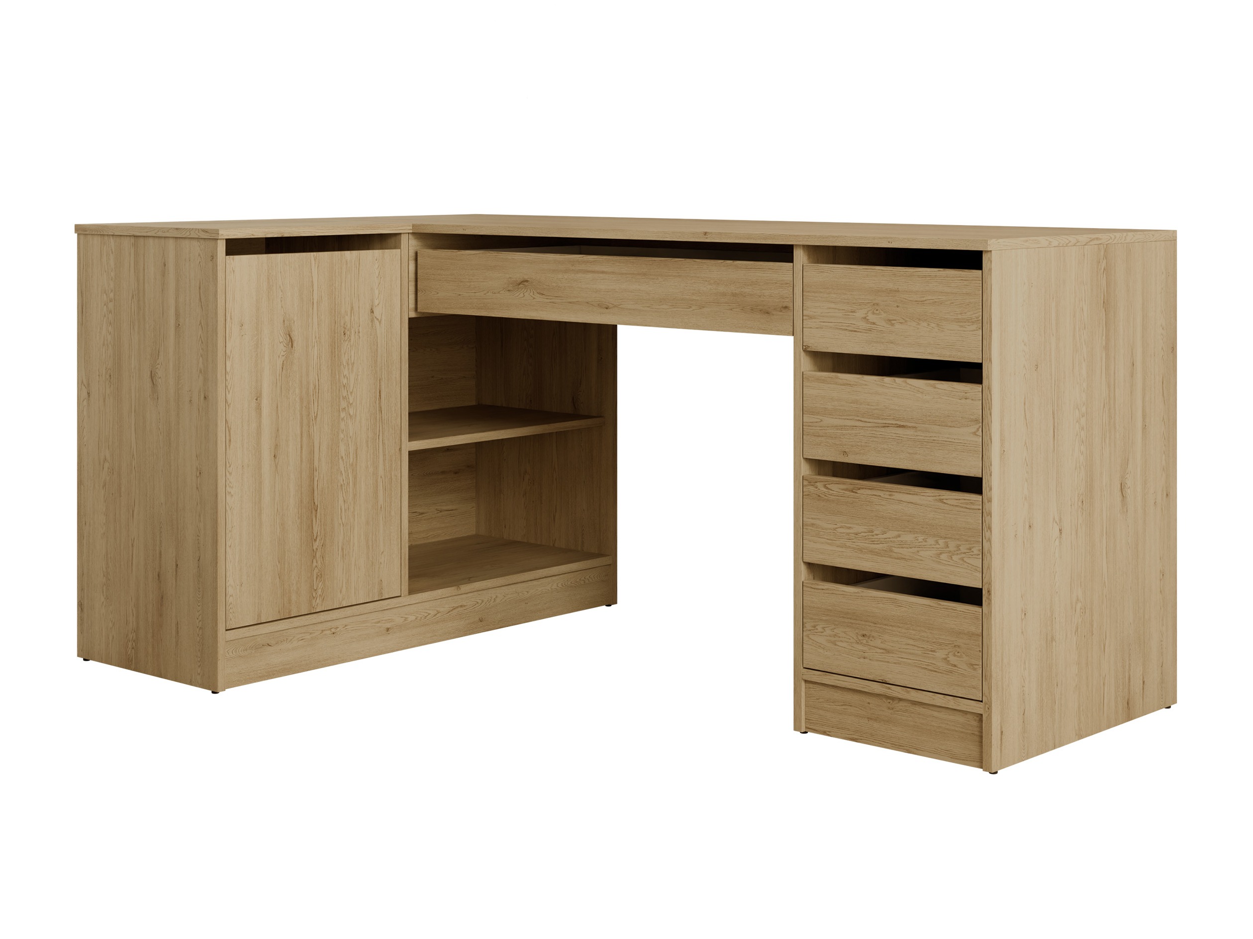Hoekbureau Comfivo Terros III (Eiken)
