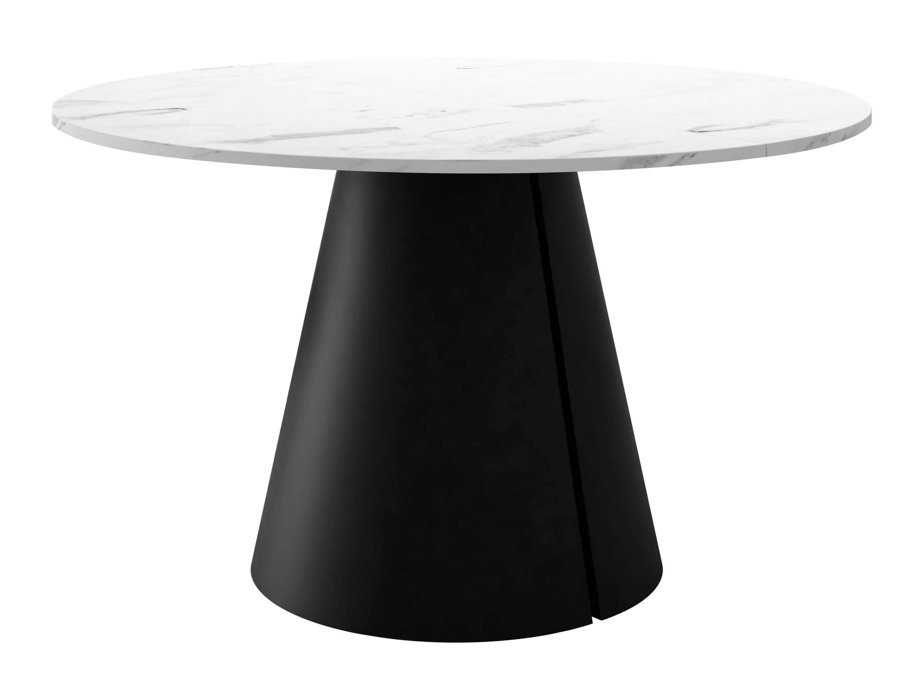 Tafel Oswego 165 (Wit marmer)