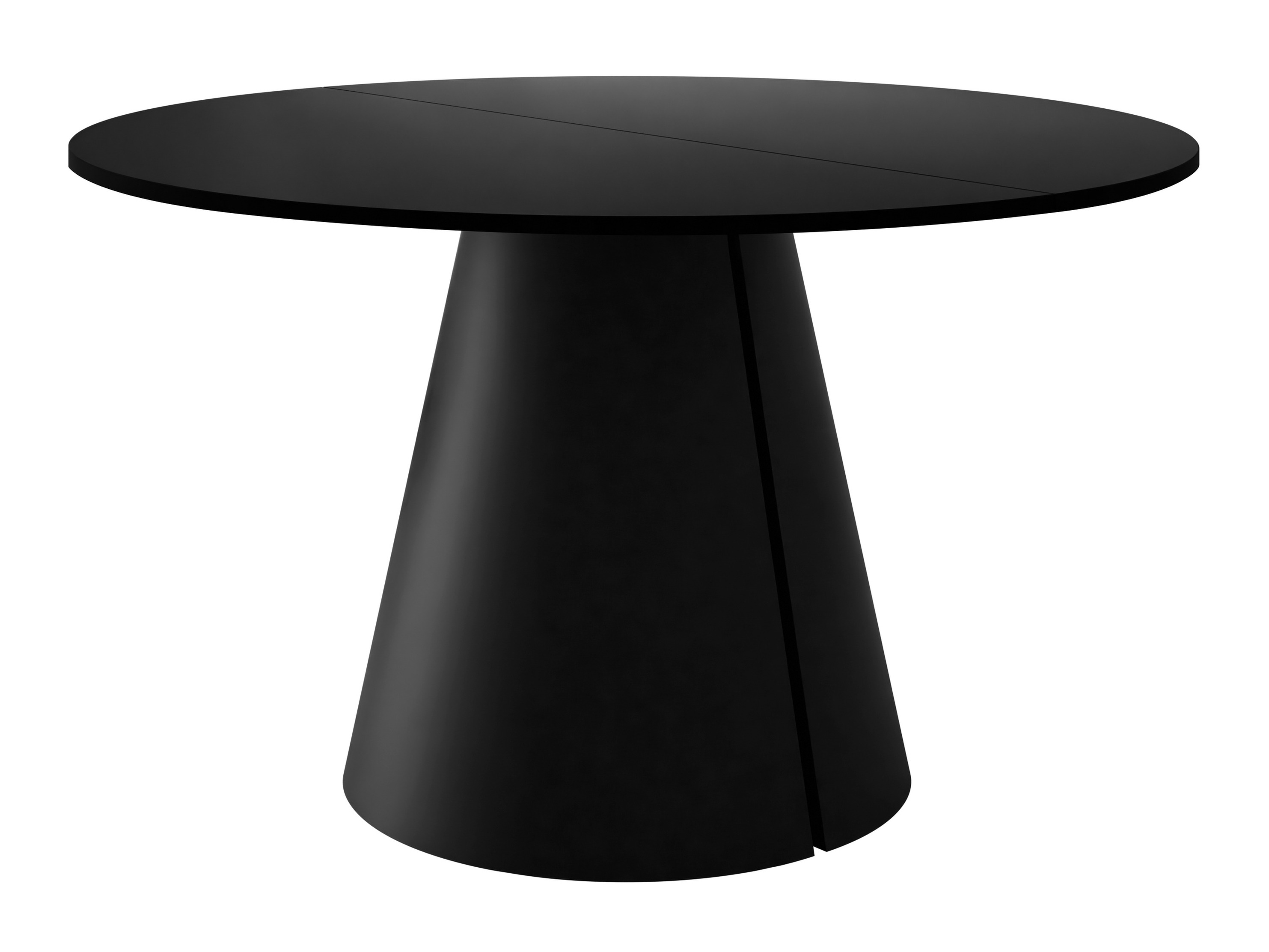 Tafel Oswego 165 (Zwart)