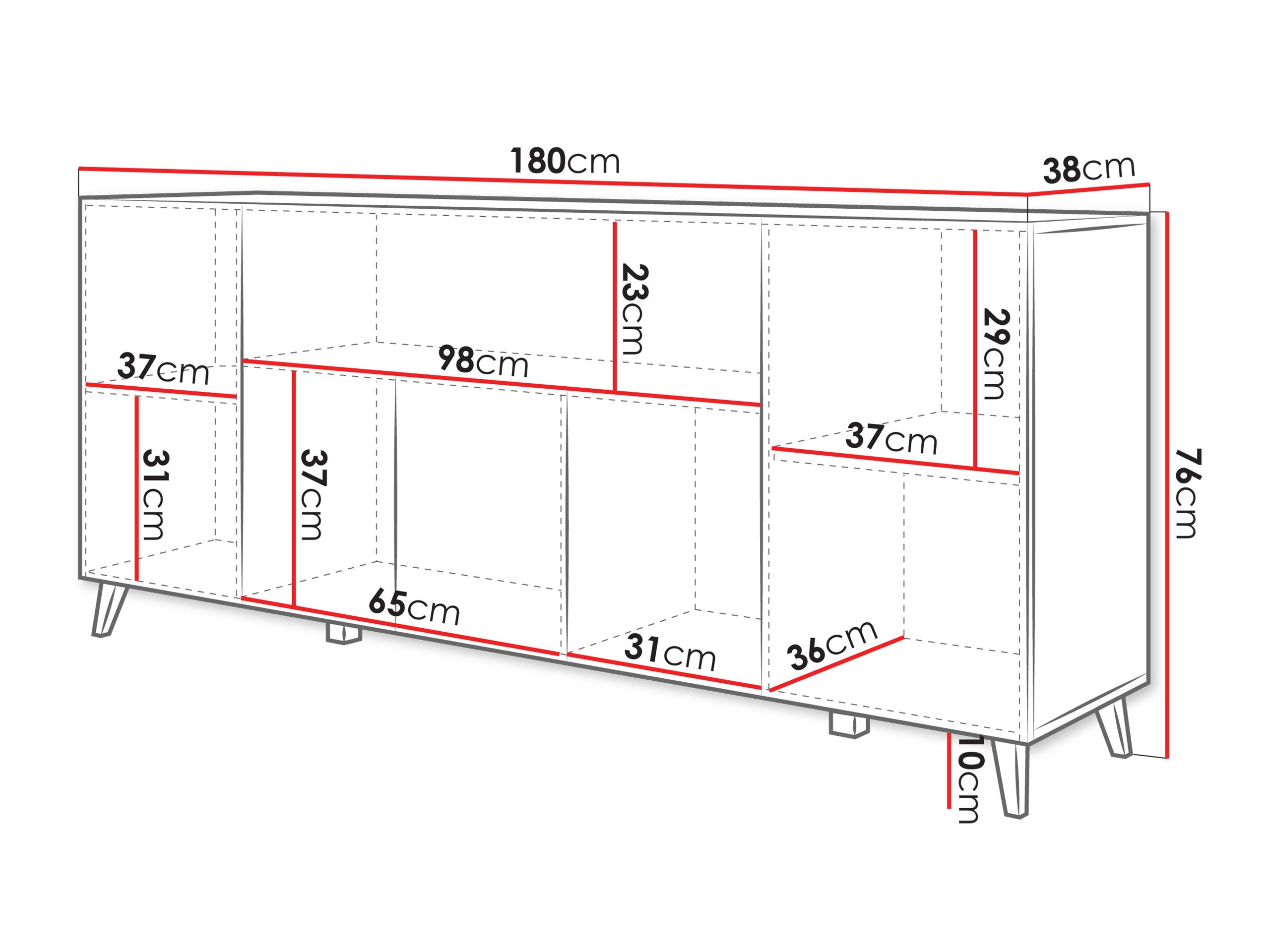 Dressoir Levtive 103 (Kasjmier)