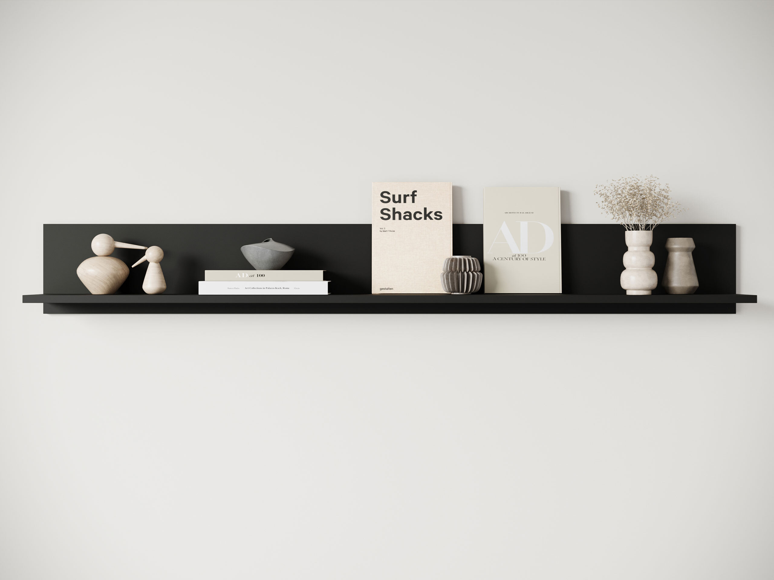 Wandplank Mirfivo 105 (Grafiet)