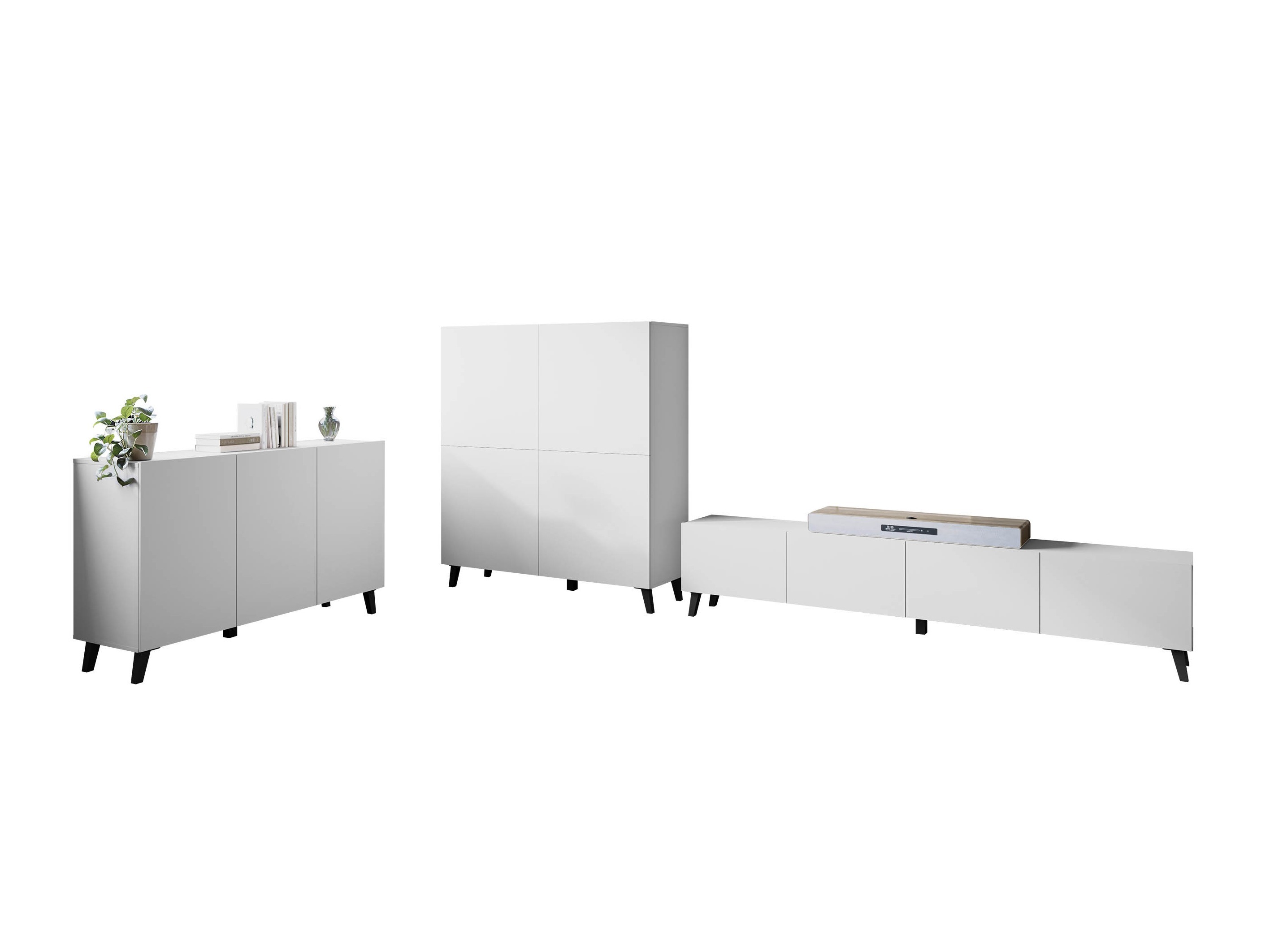 Woonkamerset Levtive 105 (Wit)