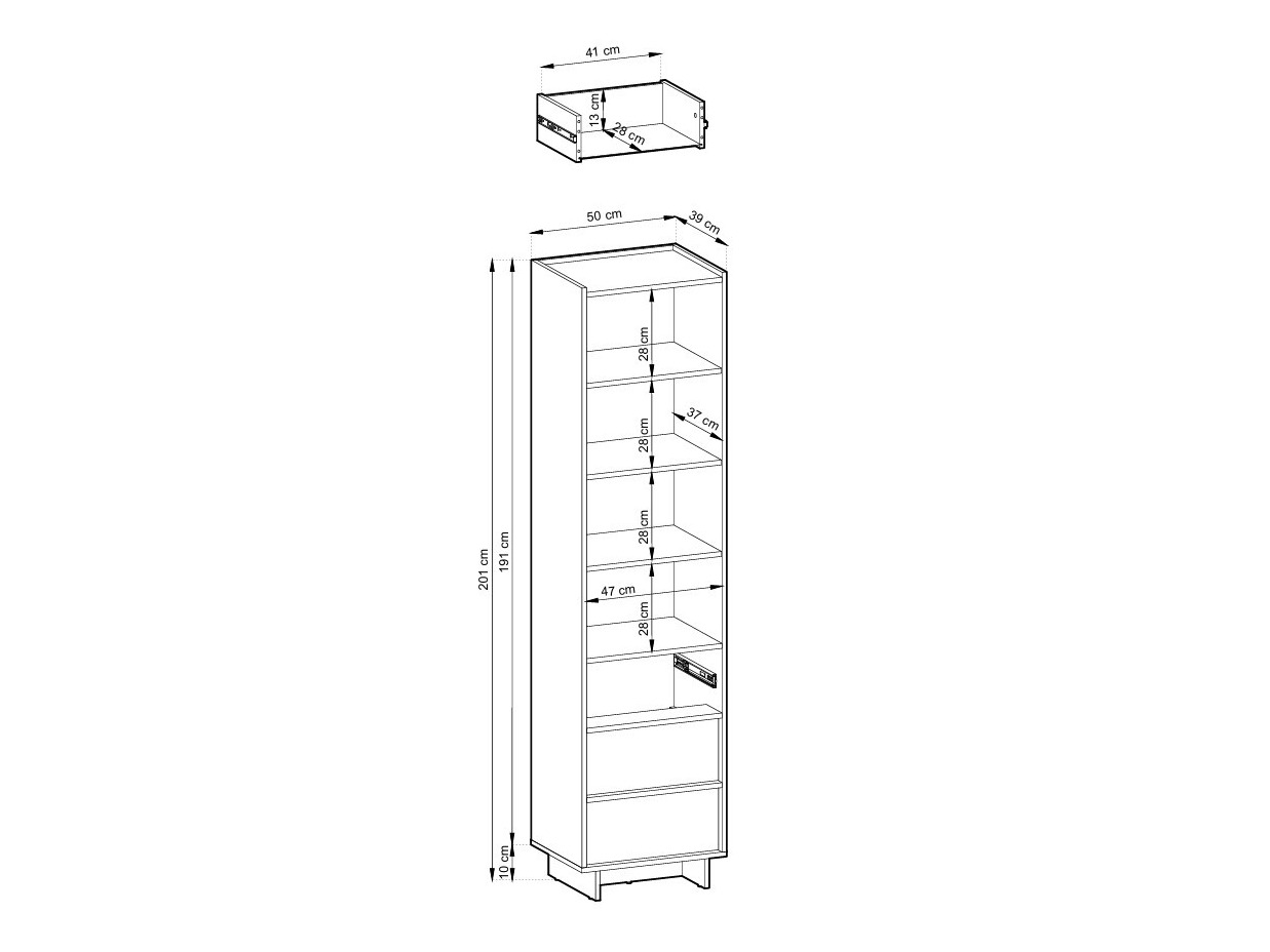 Boekenkast Romsona 104