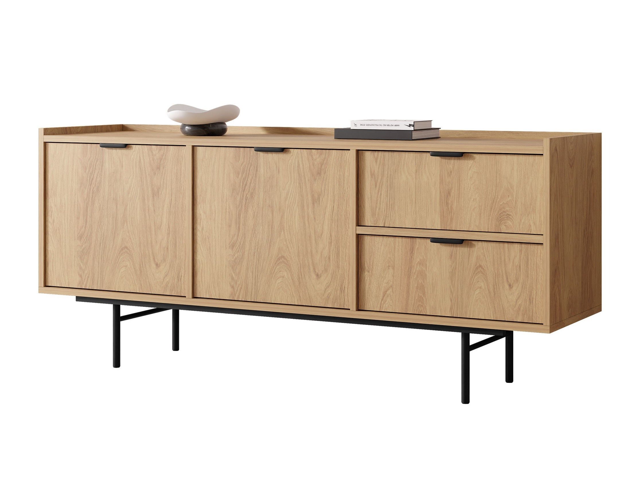 Ladekast Floelbe 100 (Eiken)