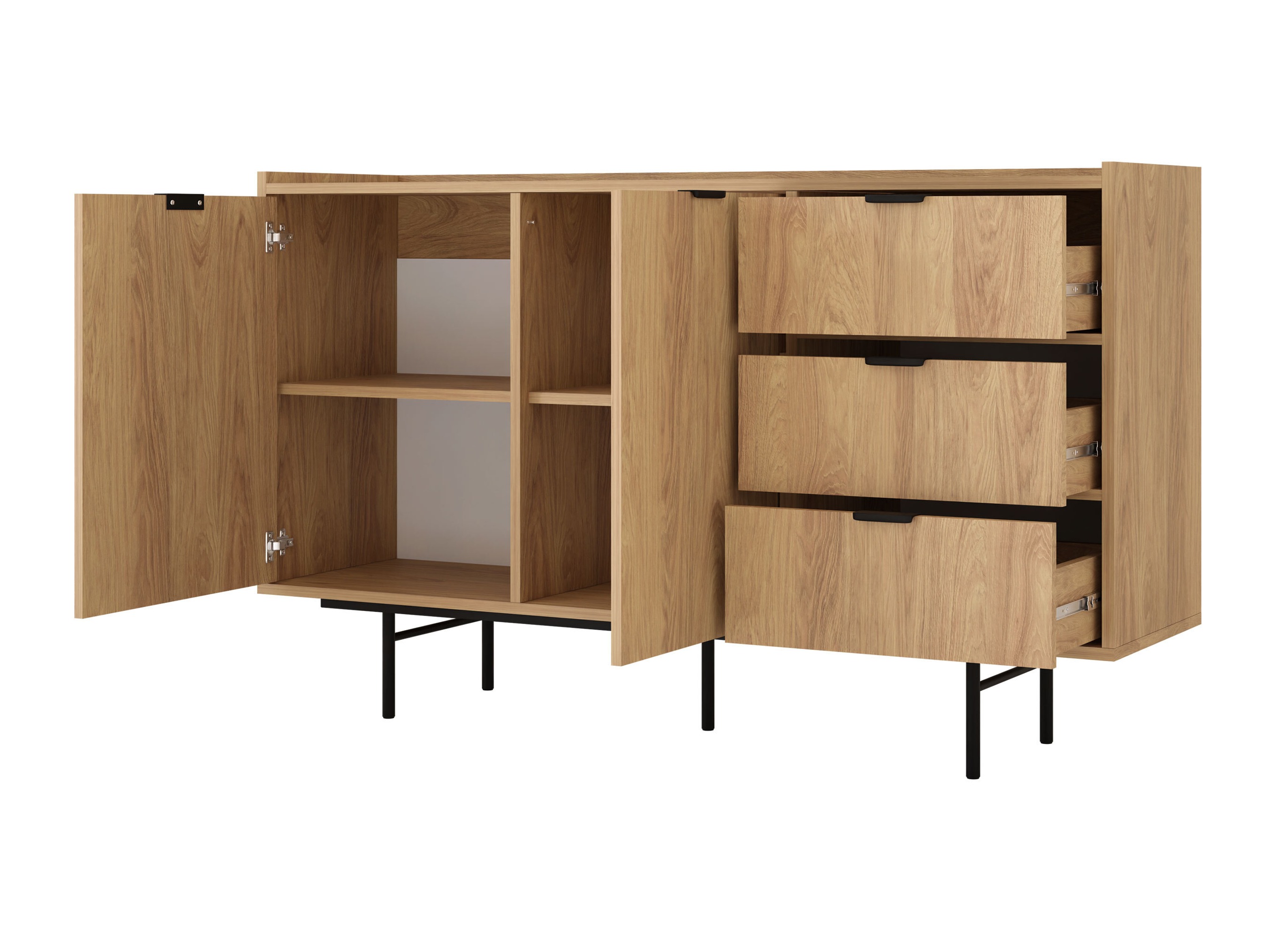 Ladekast Floelbe 101 (Eiken)