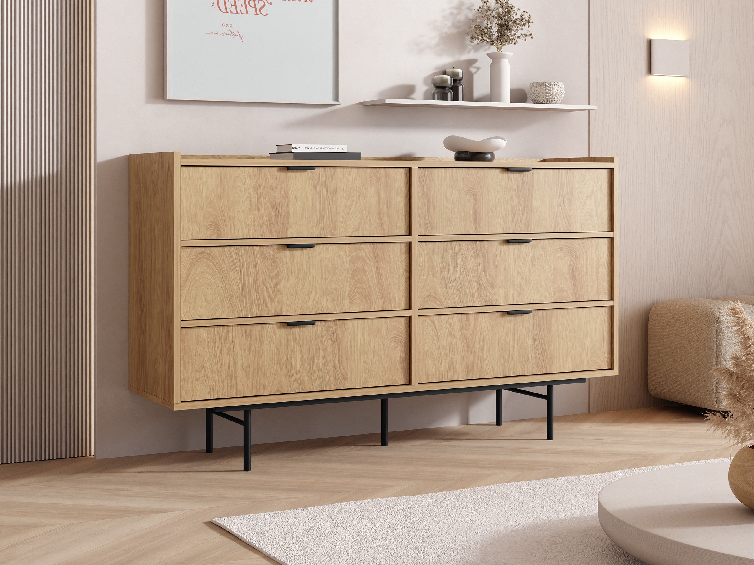 Ladekast Floelbe 102 (Eiken)