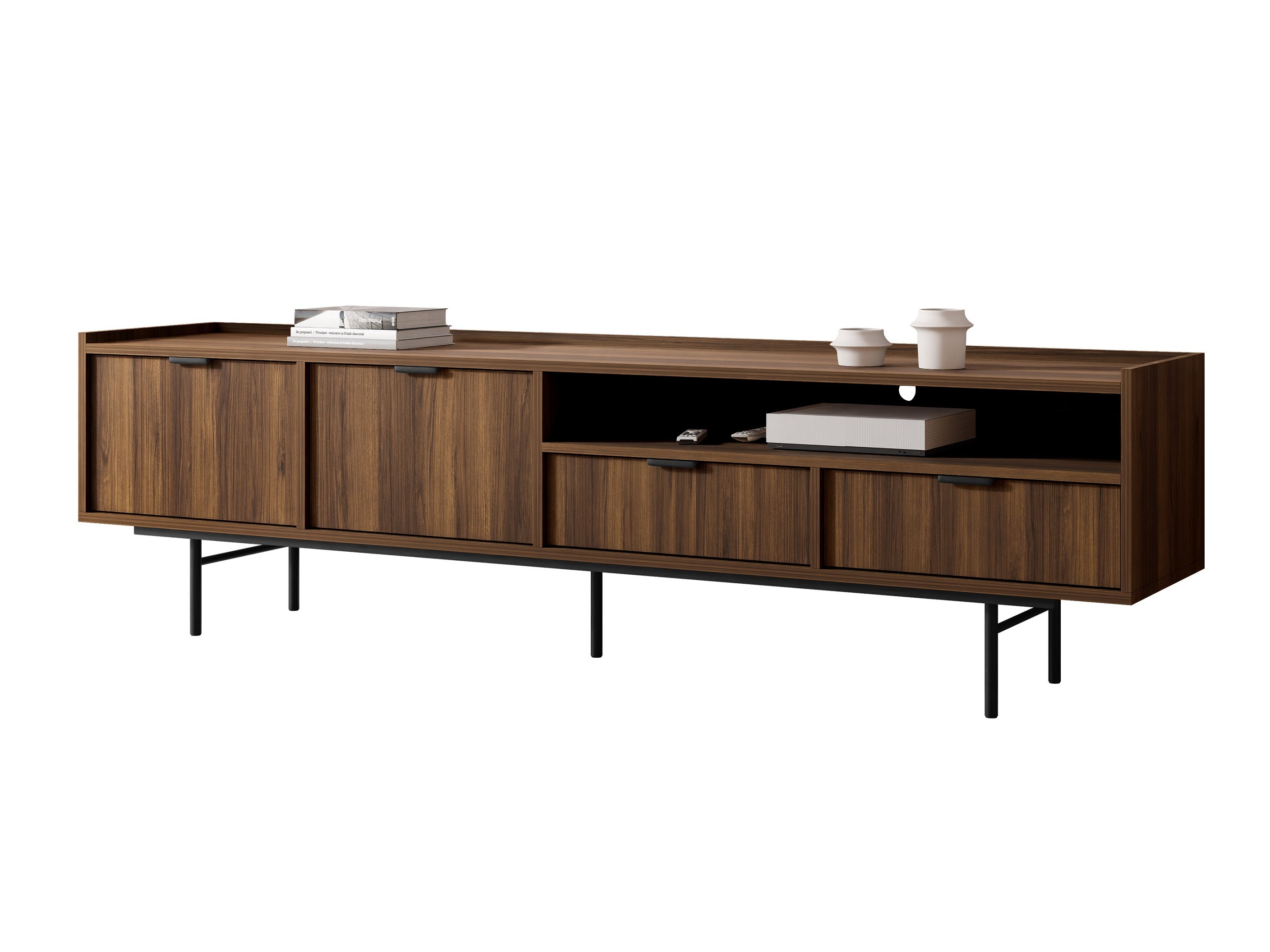 TV-meubel Floelbe 105 (Notenhout)