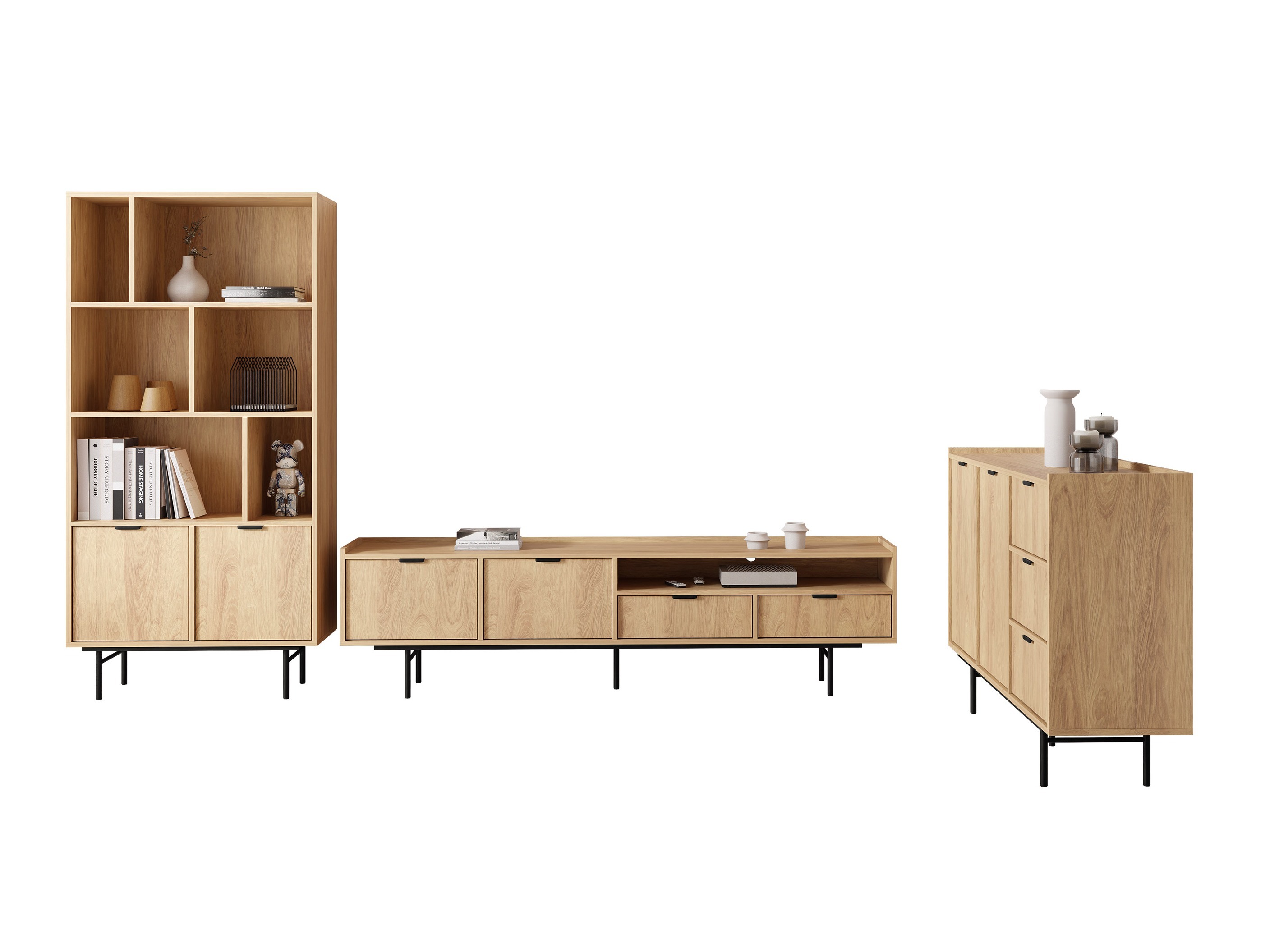 Woonkamerset Floelbe 108 (Eiken)