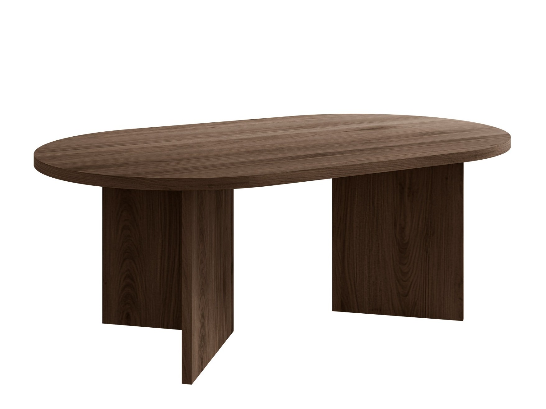 Salontafel Comfivo Fungus (Notenhout)