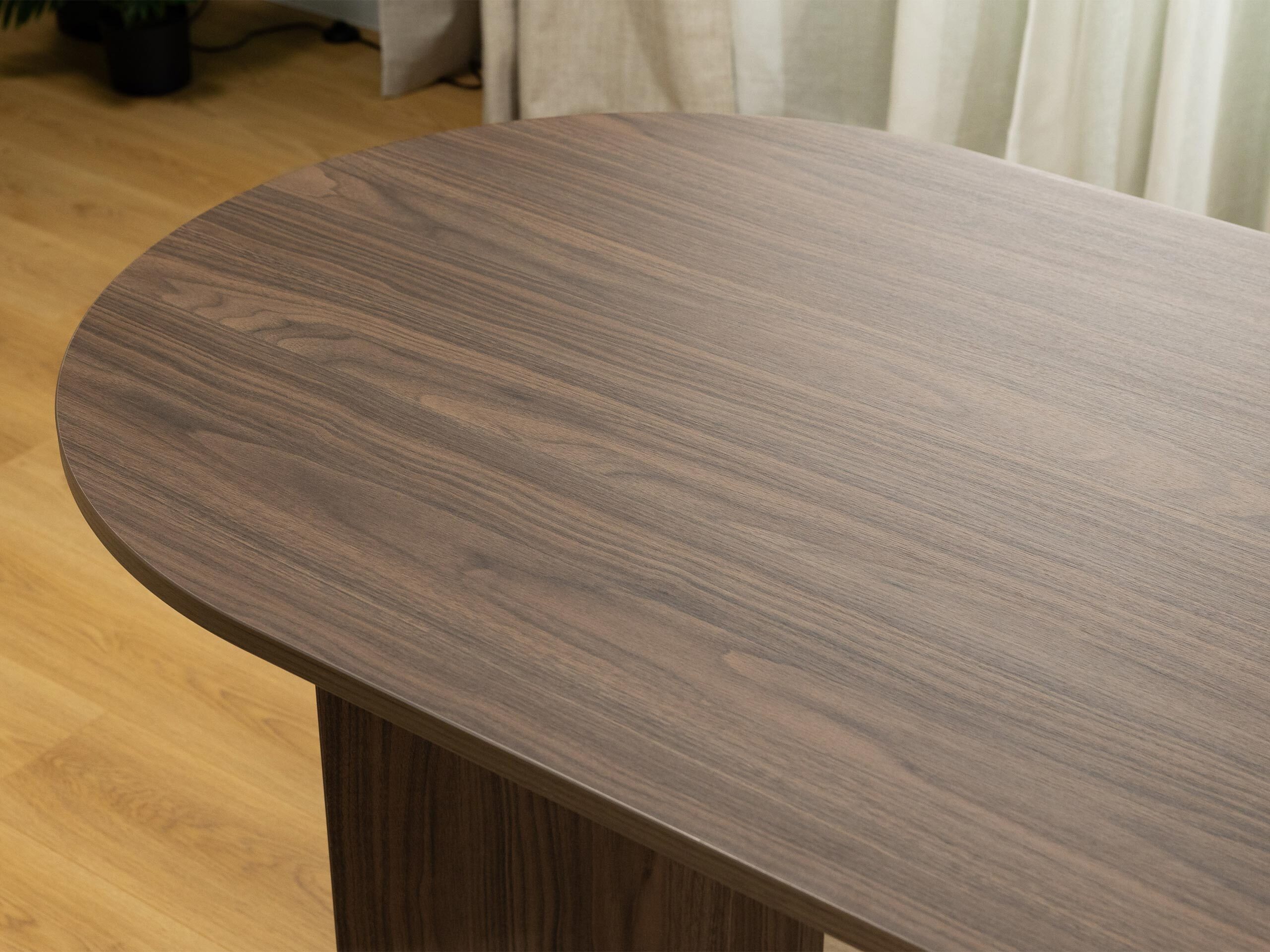 Tafel Comfivo Fungus (Notenhout)