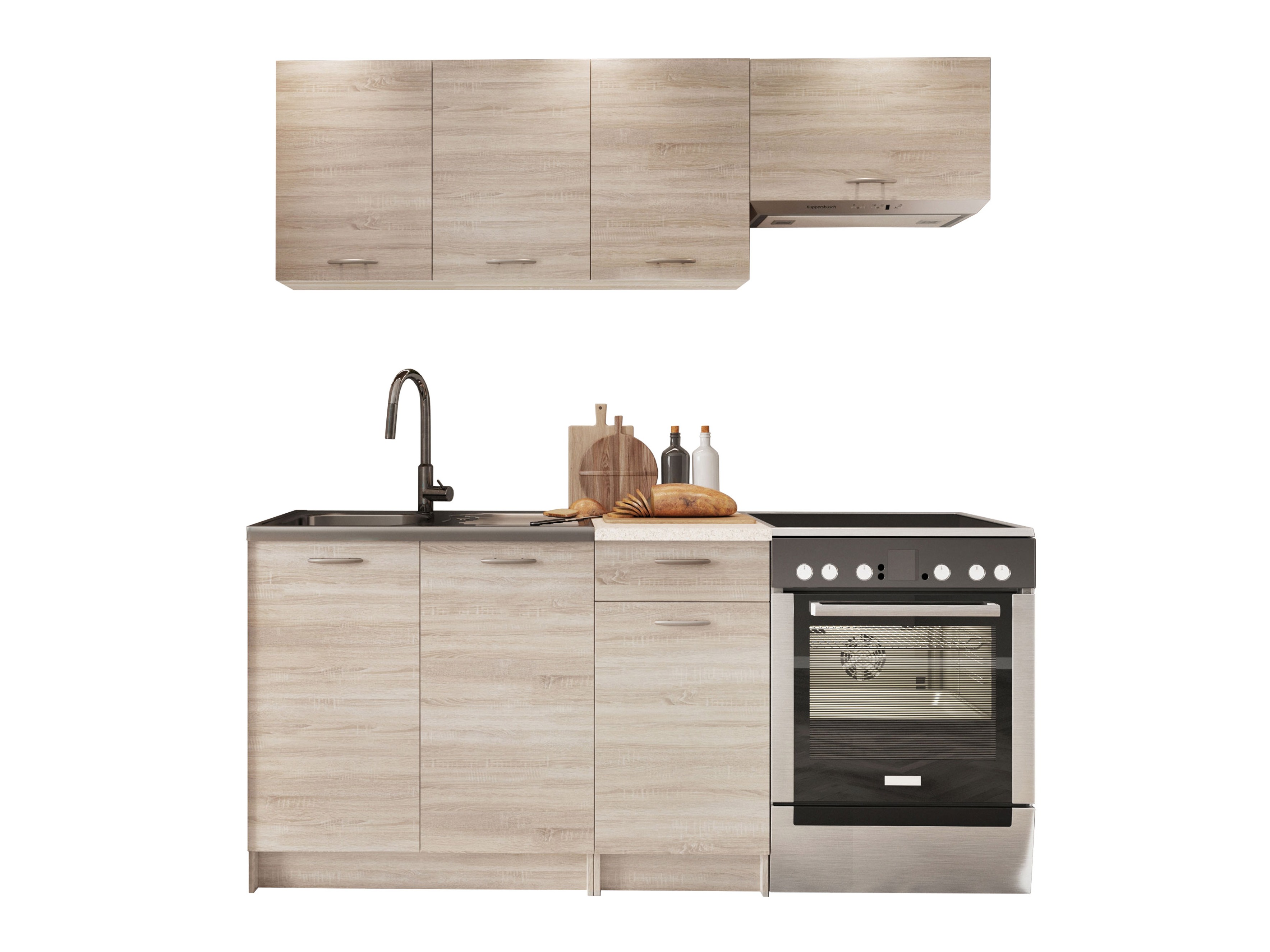 Keukenset Ota (Sonoma eik + Beige)