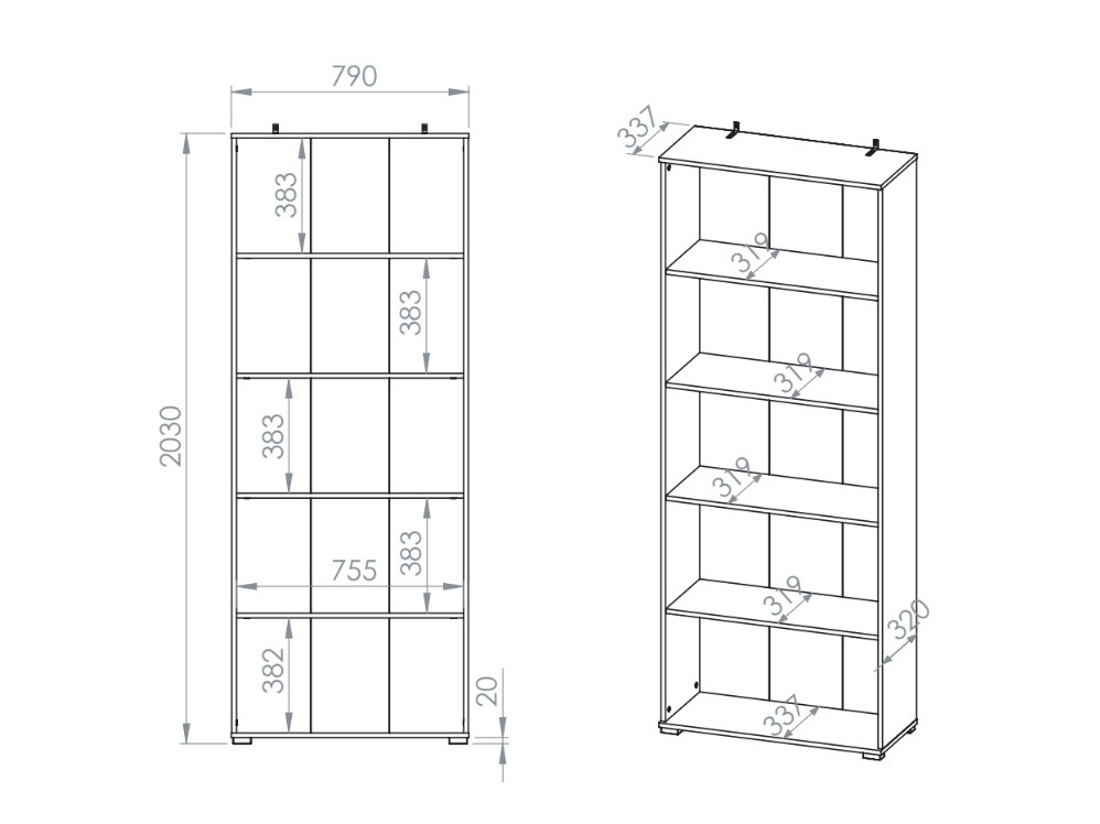Boekenkast Domseve 103